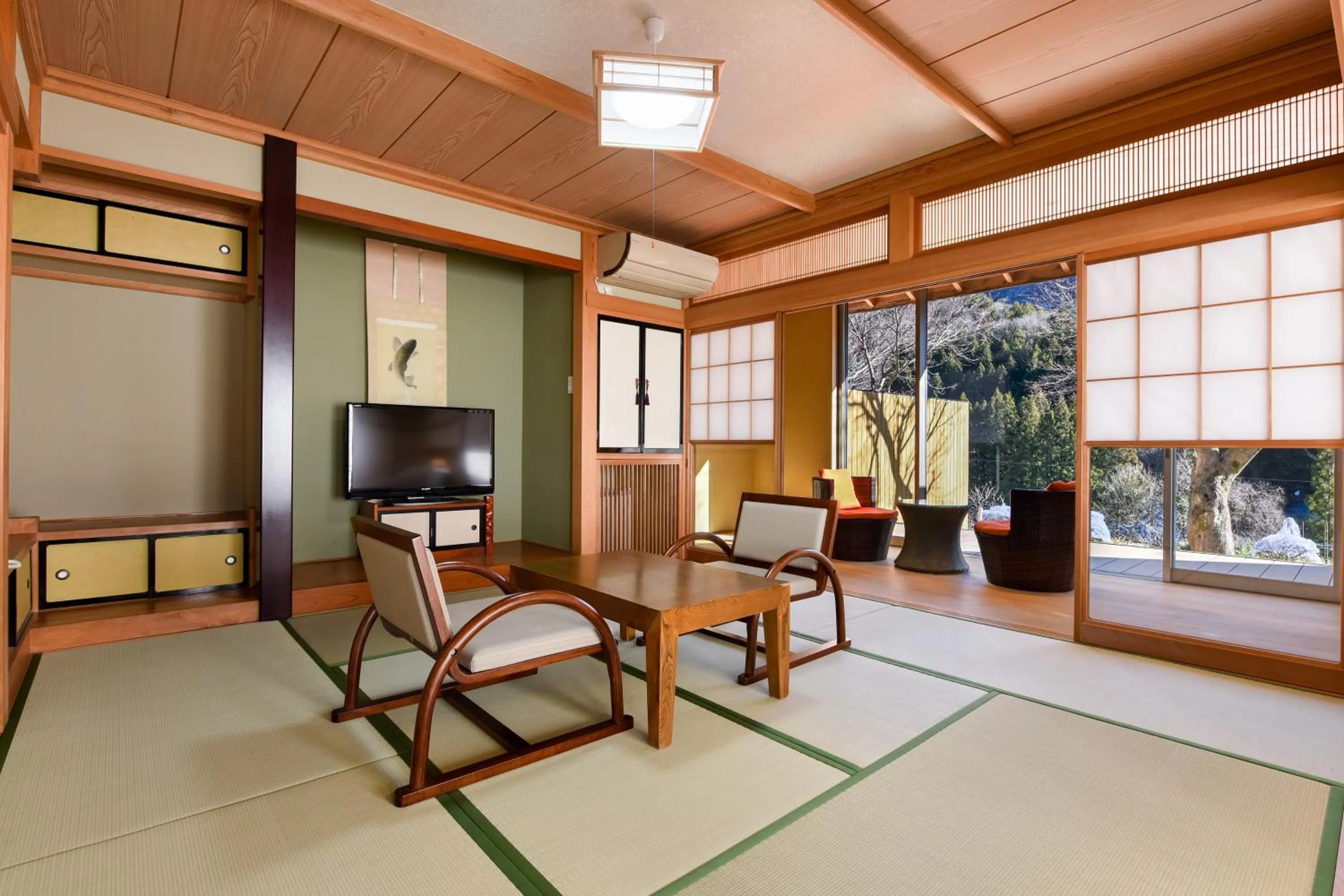 Photo of the whole room in Kinshuusanso