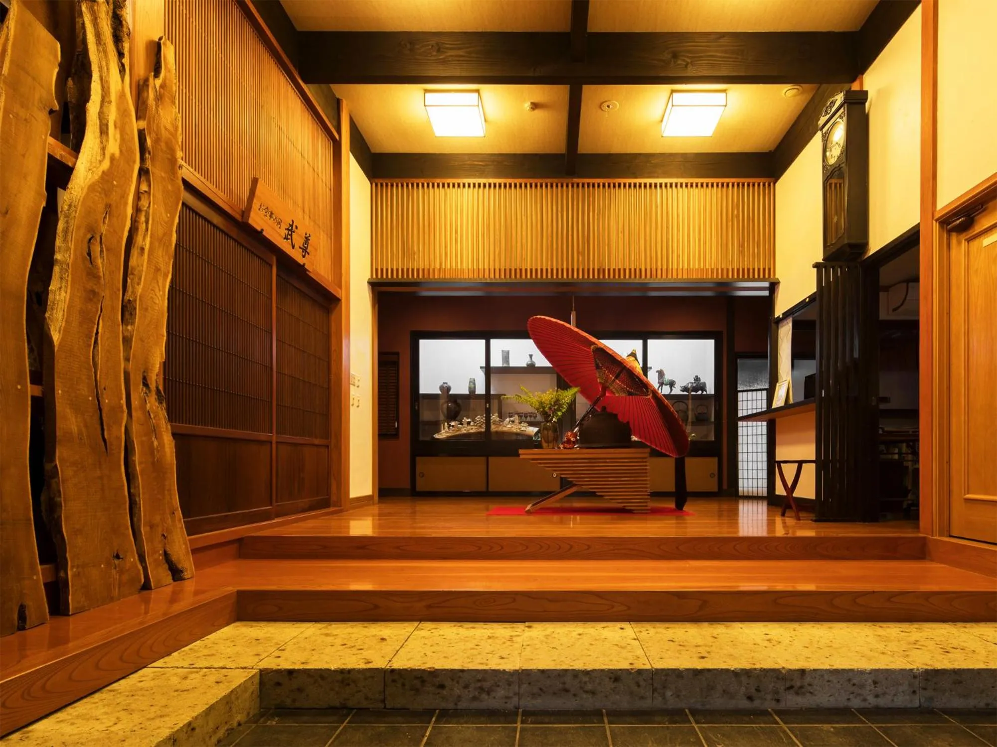 Lobby or reception in Kinshuusanso