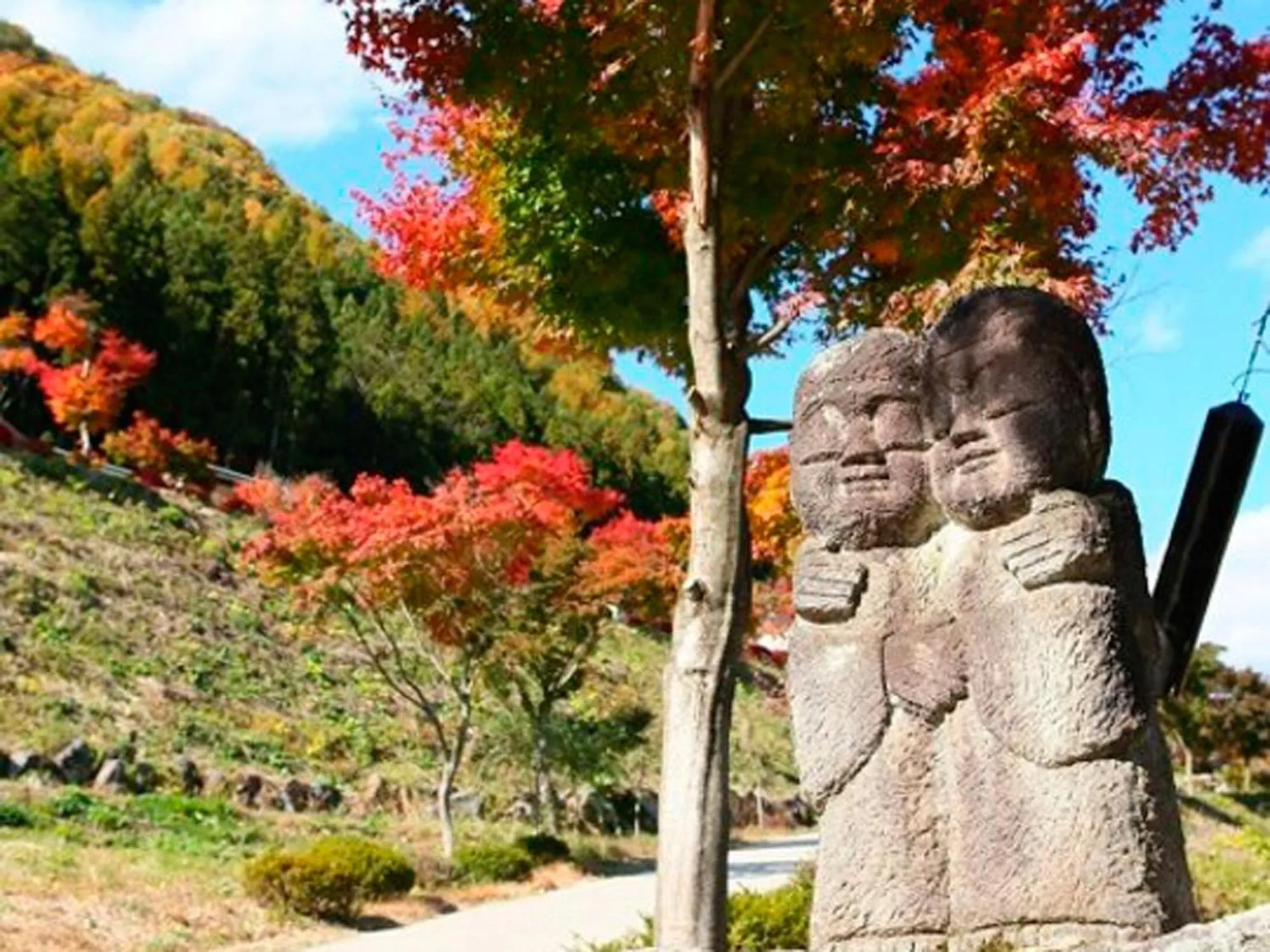 Natural landscape in Kinshuusanso