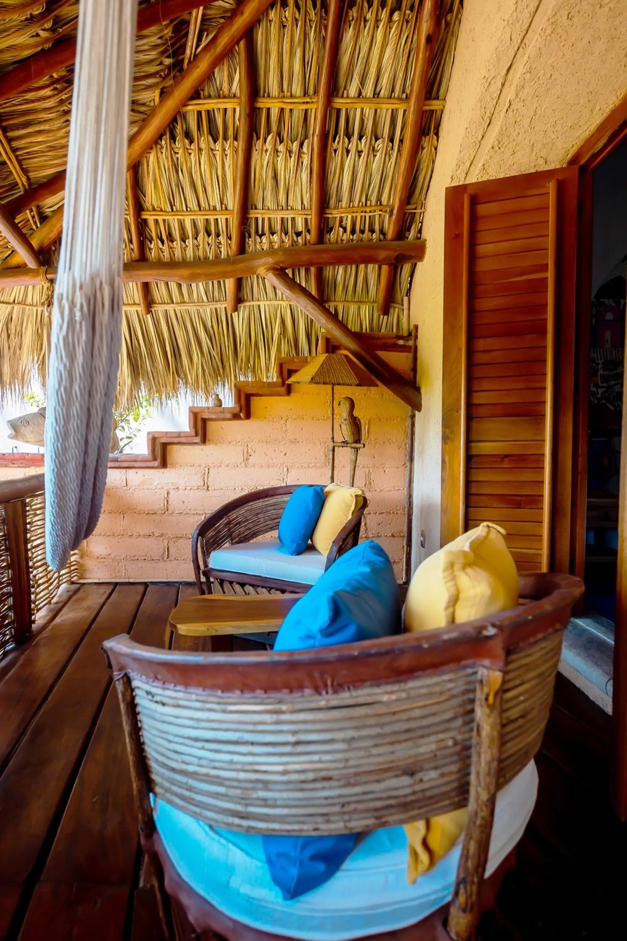 Balcony/Terrace, Bed in Ensueño de Fuga