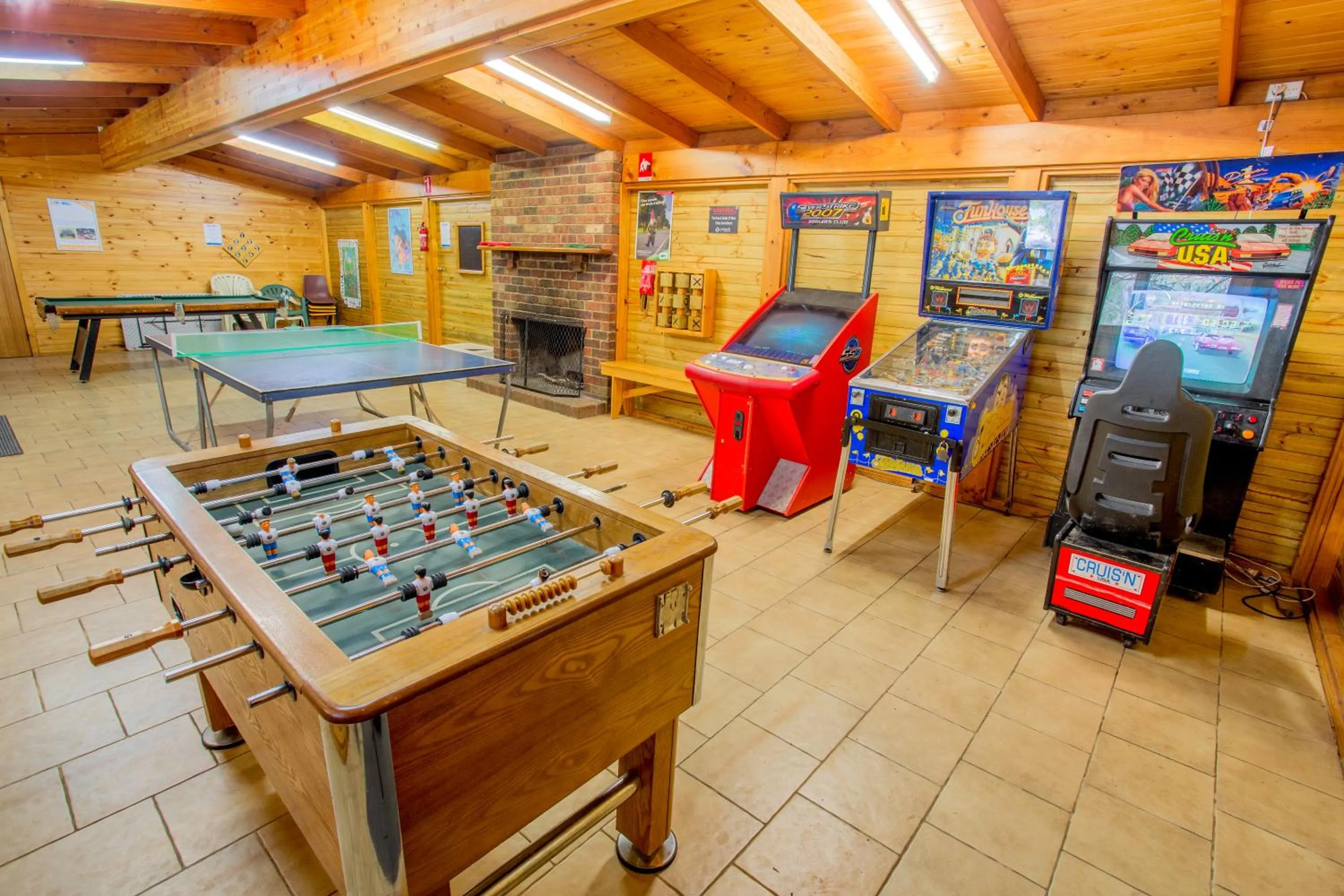 Game Room in BIG4 Yarra Valley Park Lane Holiday Park