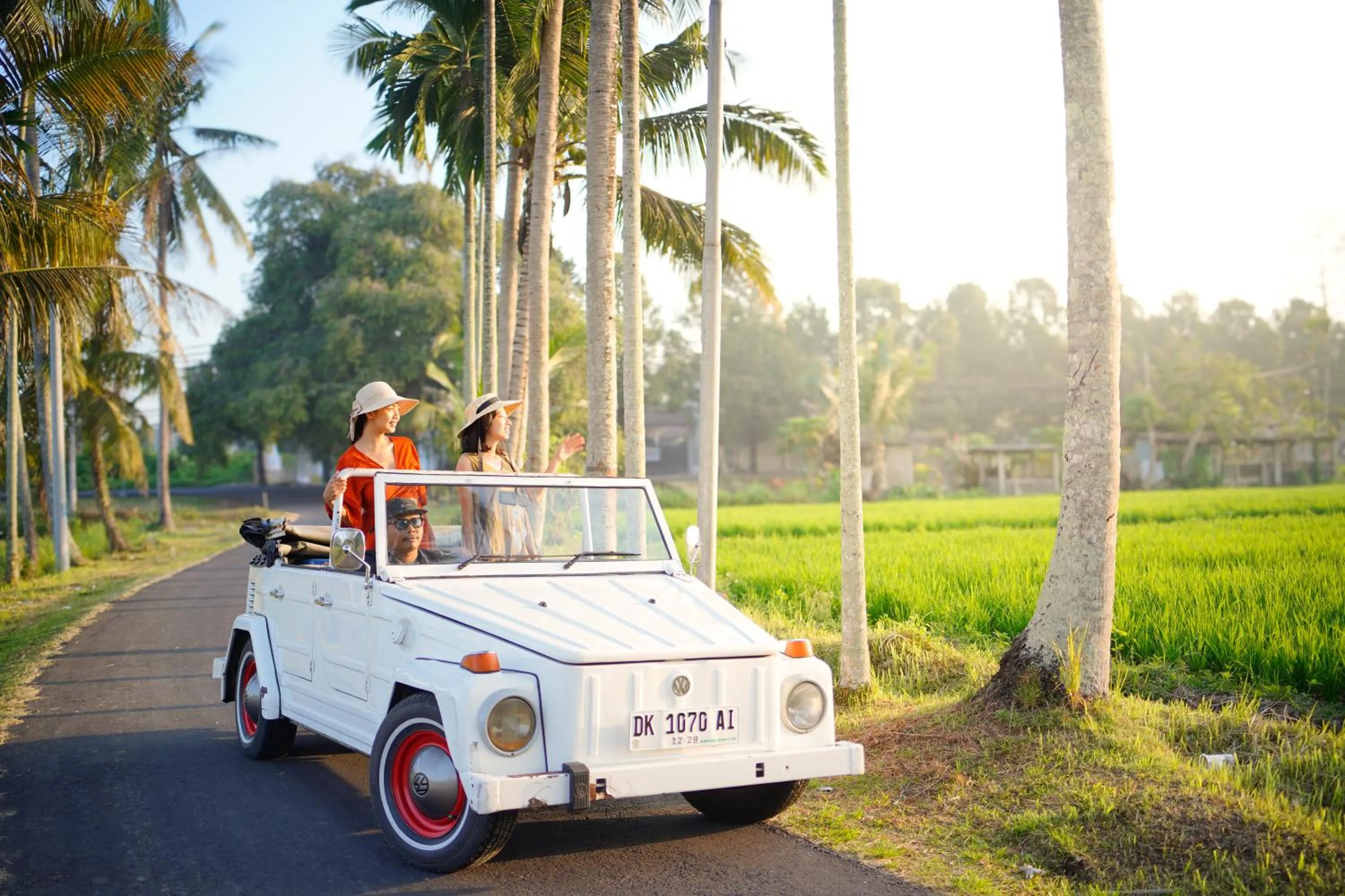 Natural landscape in Ubud Mas Glamping Luxury Tent