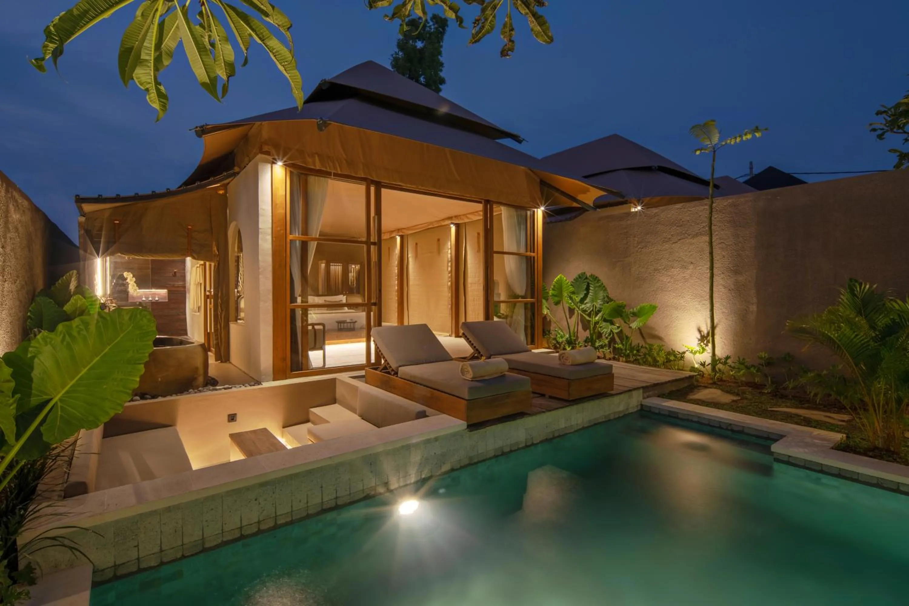 Property building in Ubud Mas Glamping Luxury Tent