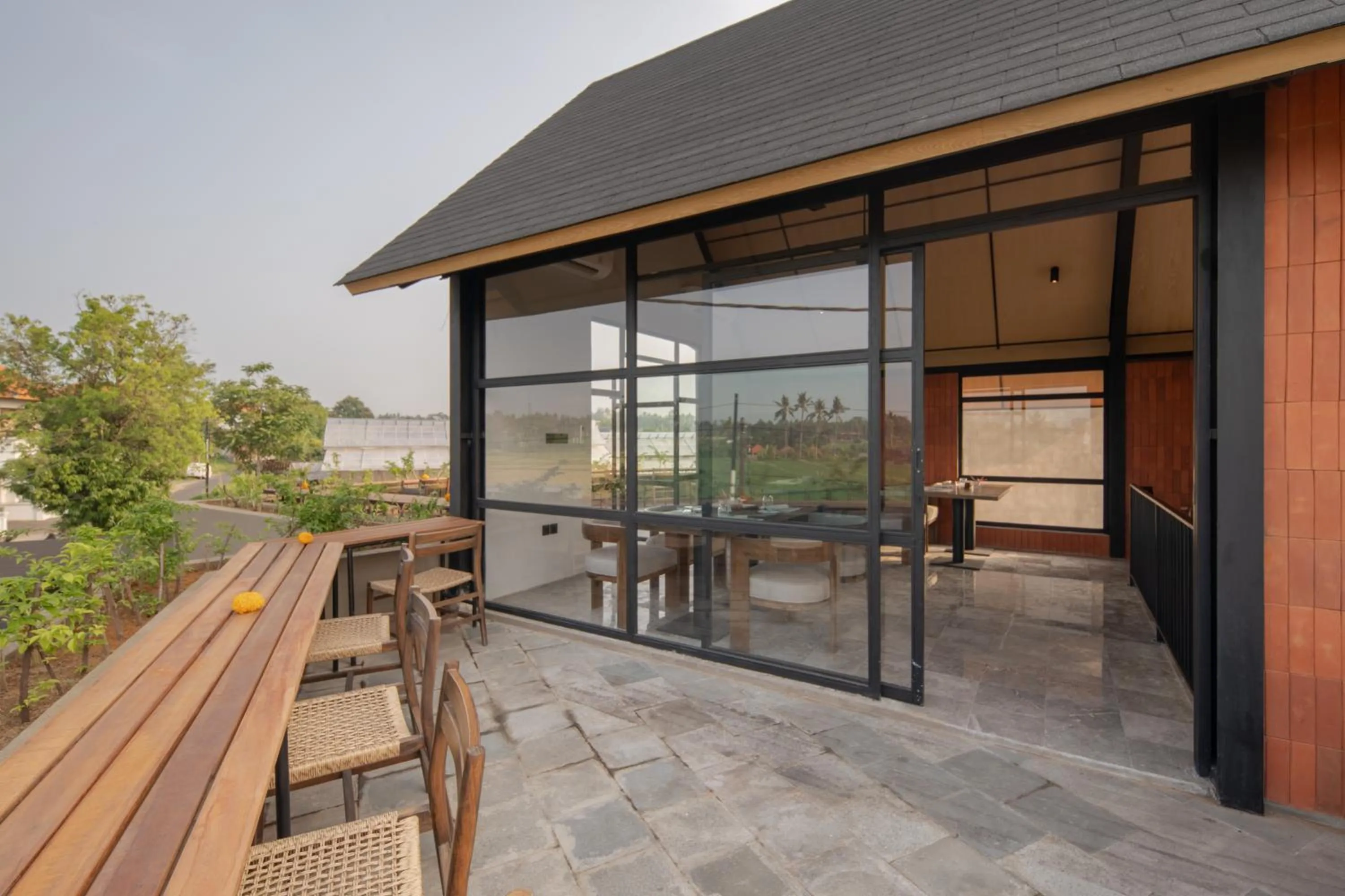 Restaurant/places to eat in Ubud Mas Glamping Luxury Tent