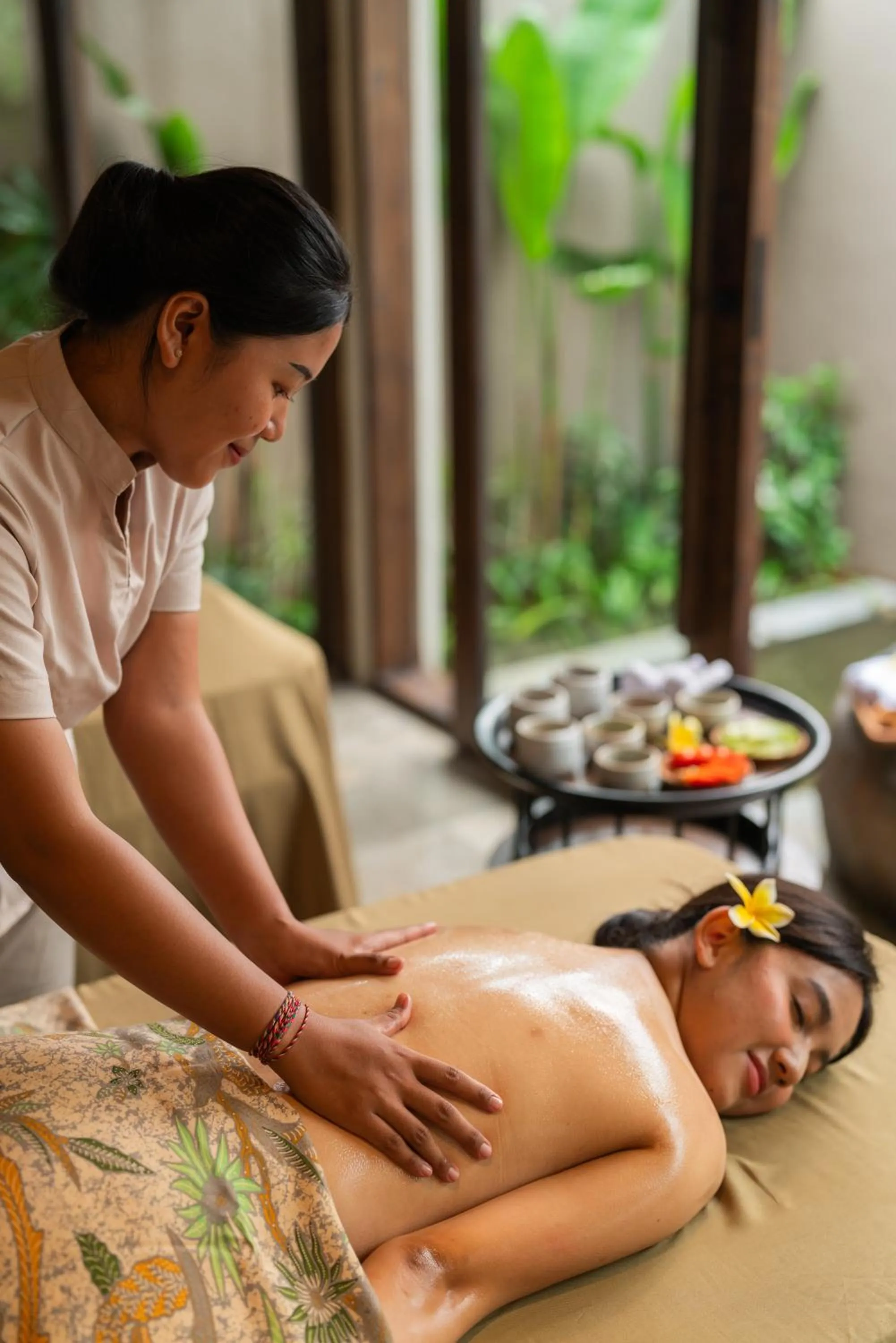 Massage in Ubud Mas Glamping Luxury Tent