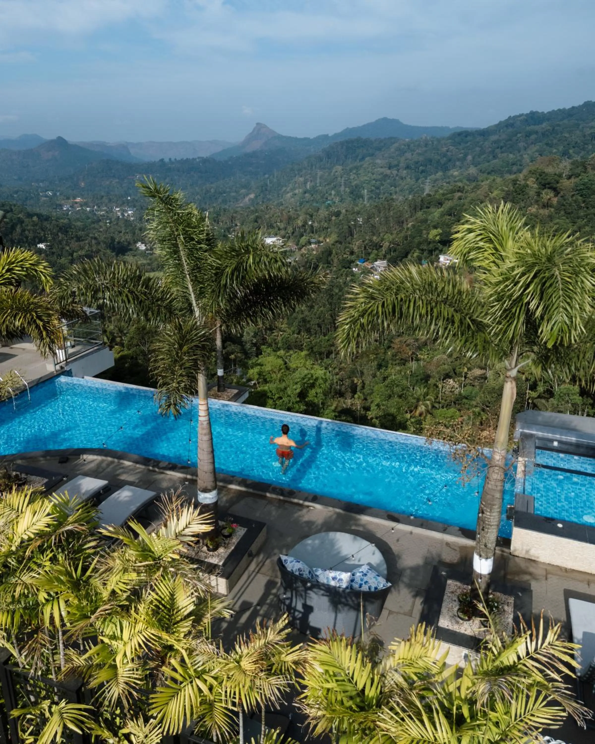 Pool view in The Panoramic Getaway