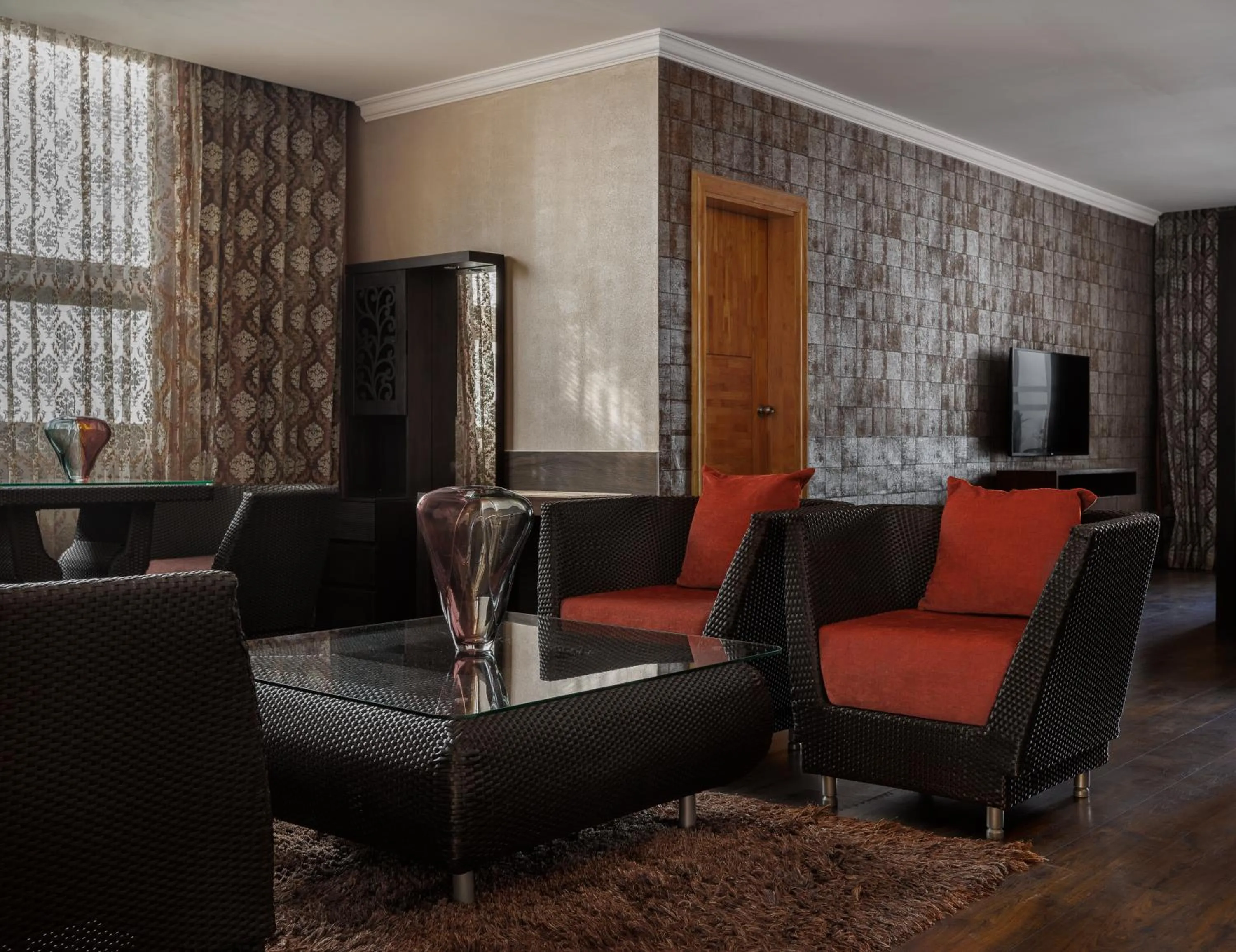 Living room in The Panoramic Getaway