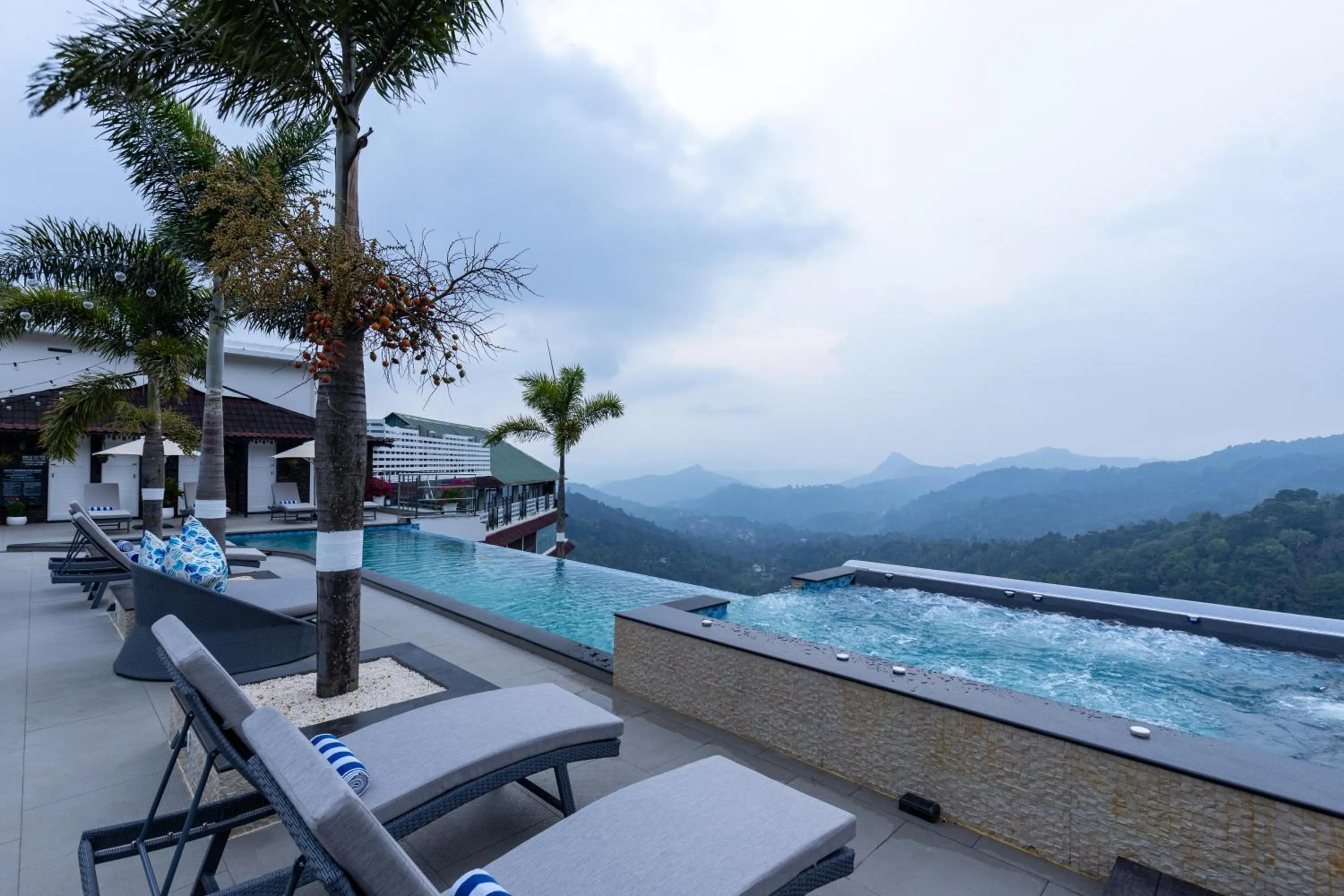 Pool view in The Panoramic Getaway