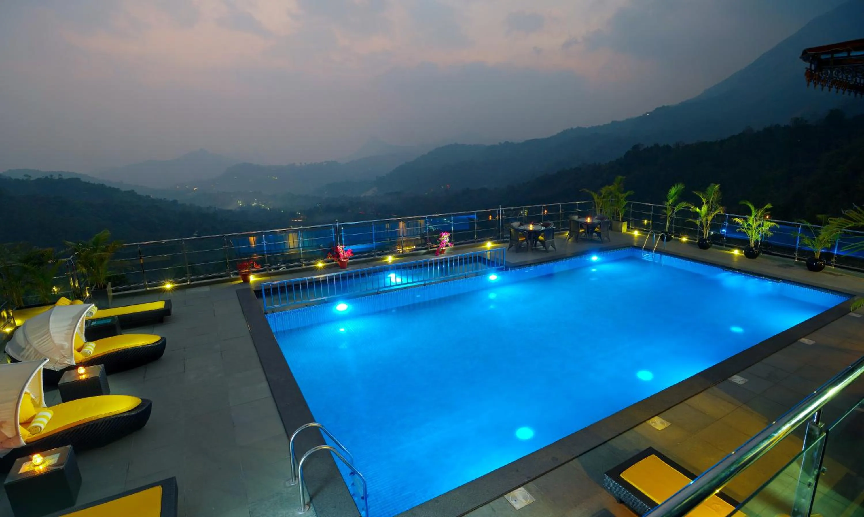 Swimming pool in The Panoramic Getaway