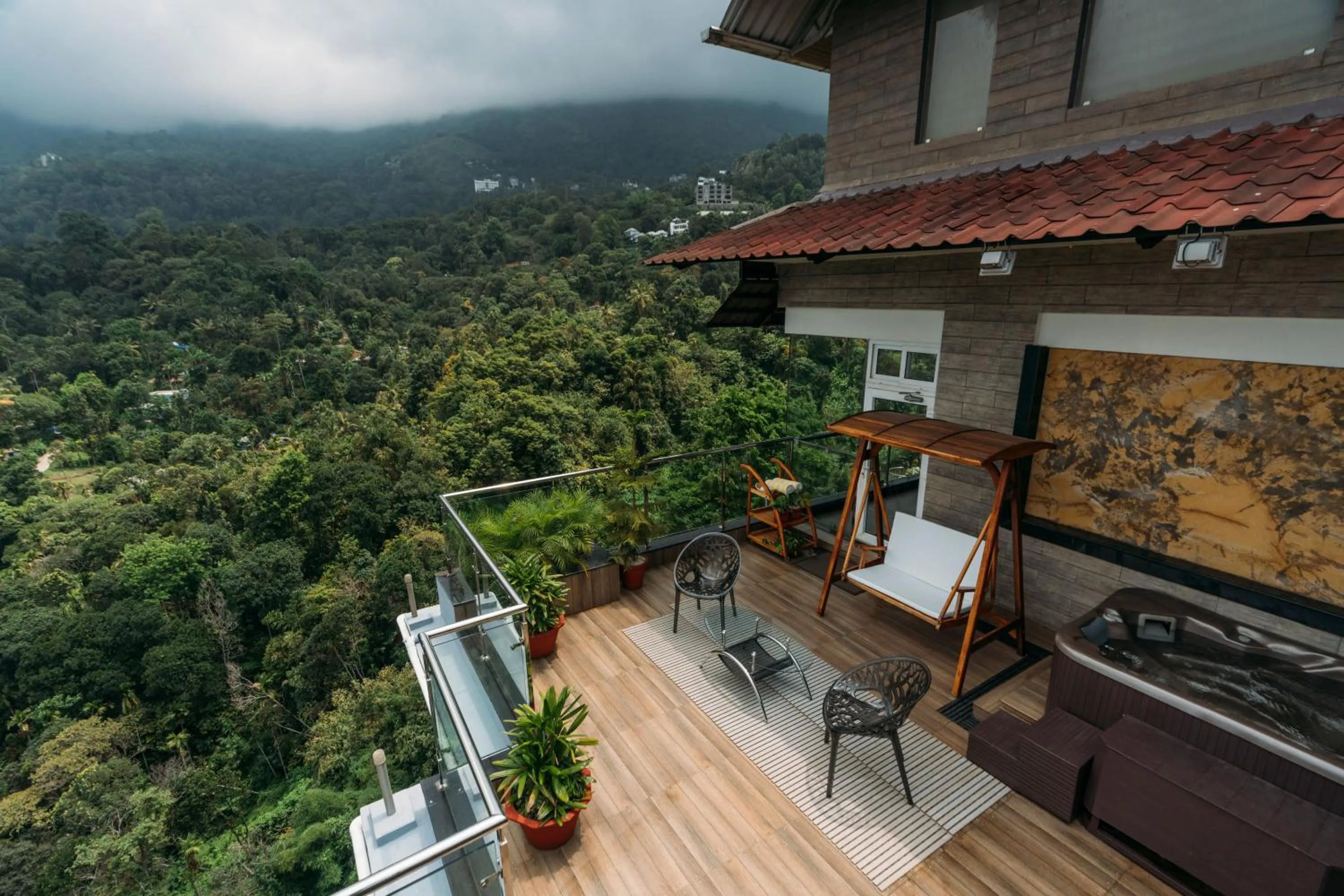 Balcony/Terrace in The Panoramic Getaway