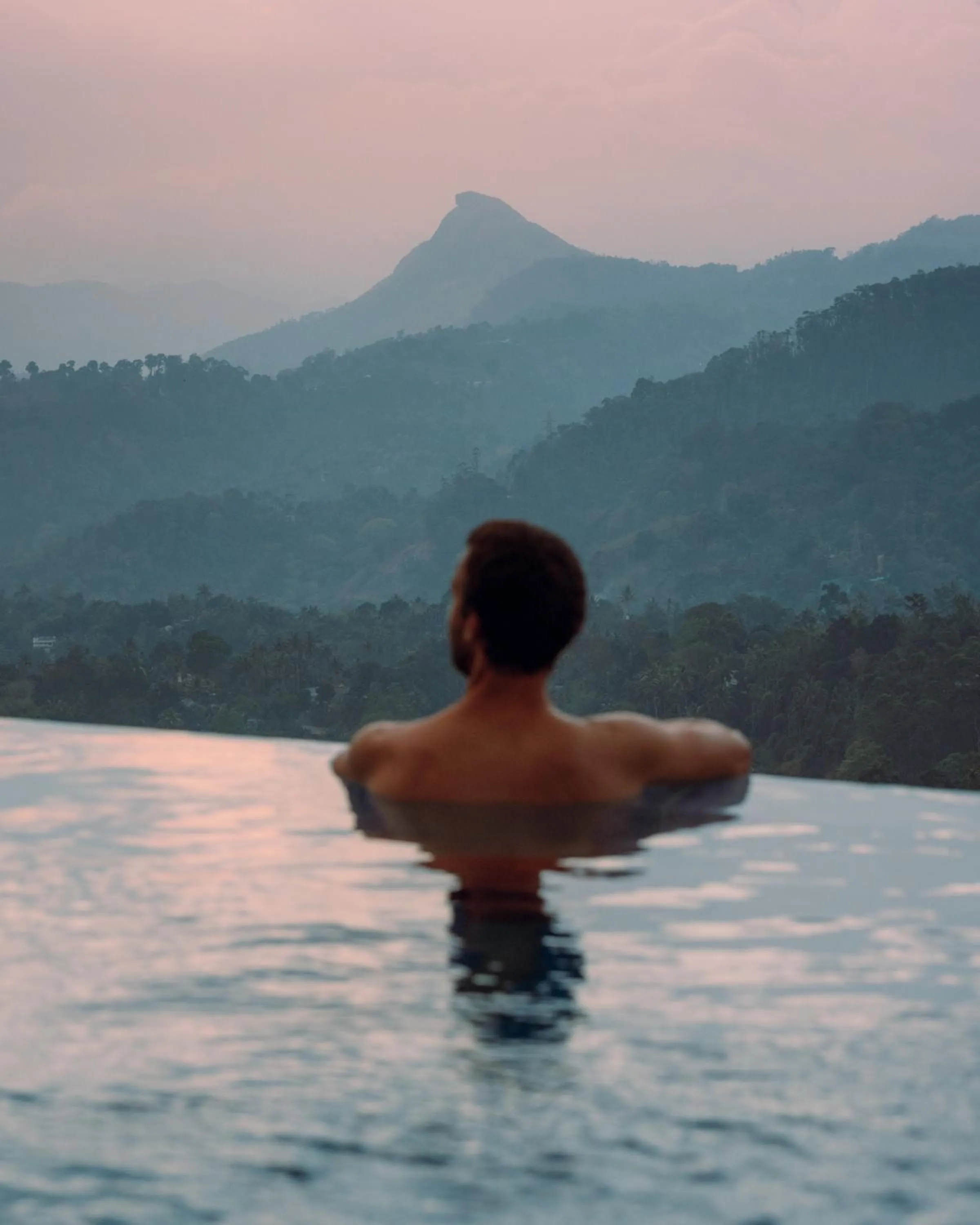 Swimming pool in The Panoramic Getaway
