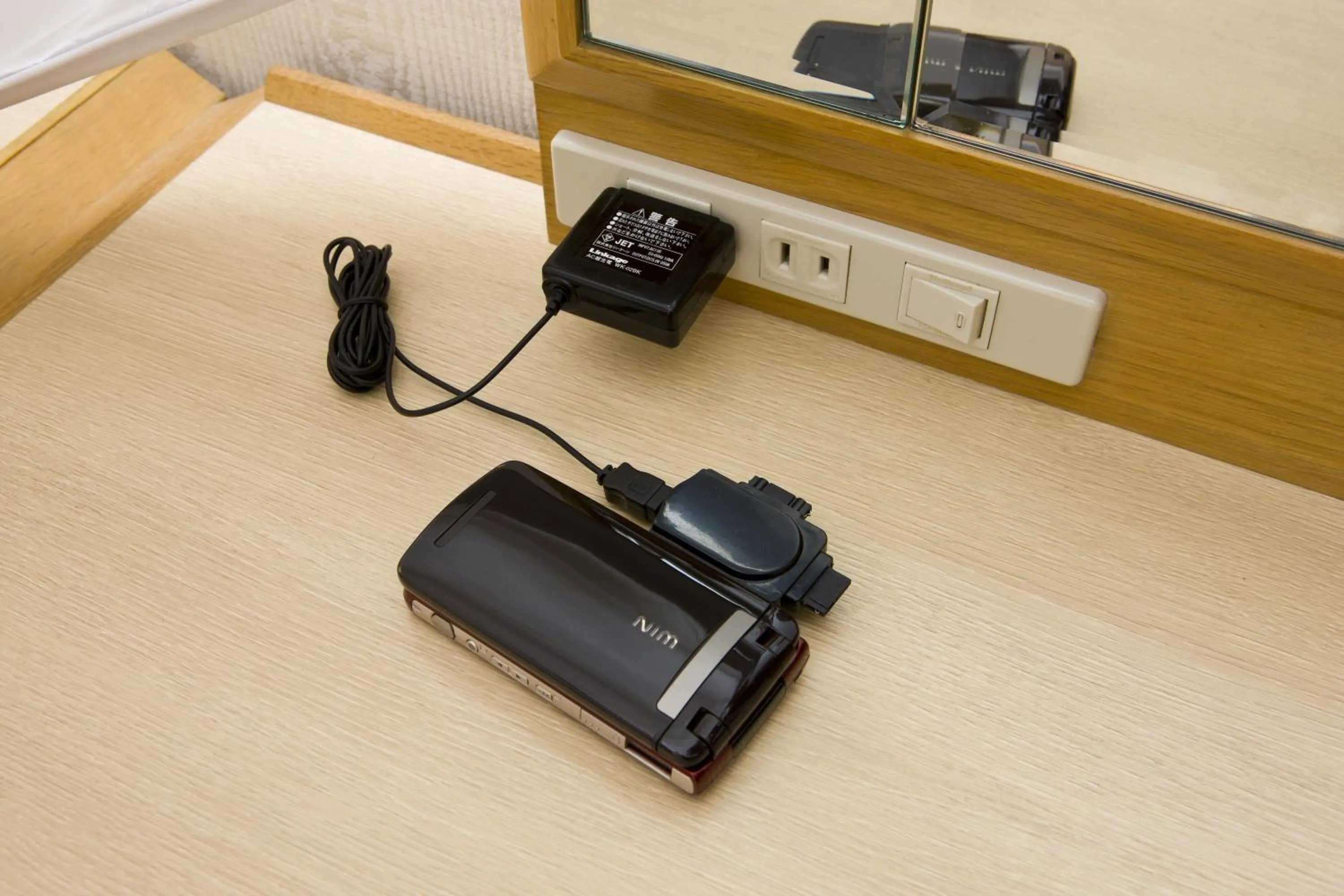 Decorative detail, TV/Entertainment Center in Tokushima Tokyu Rei Hotel