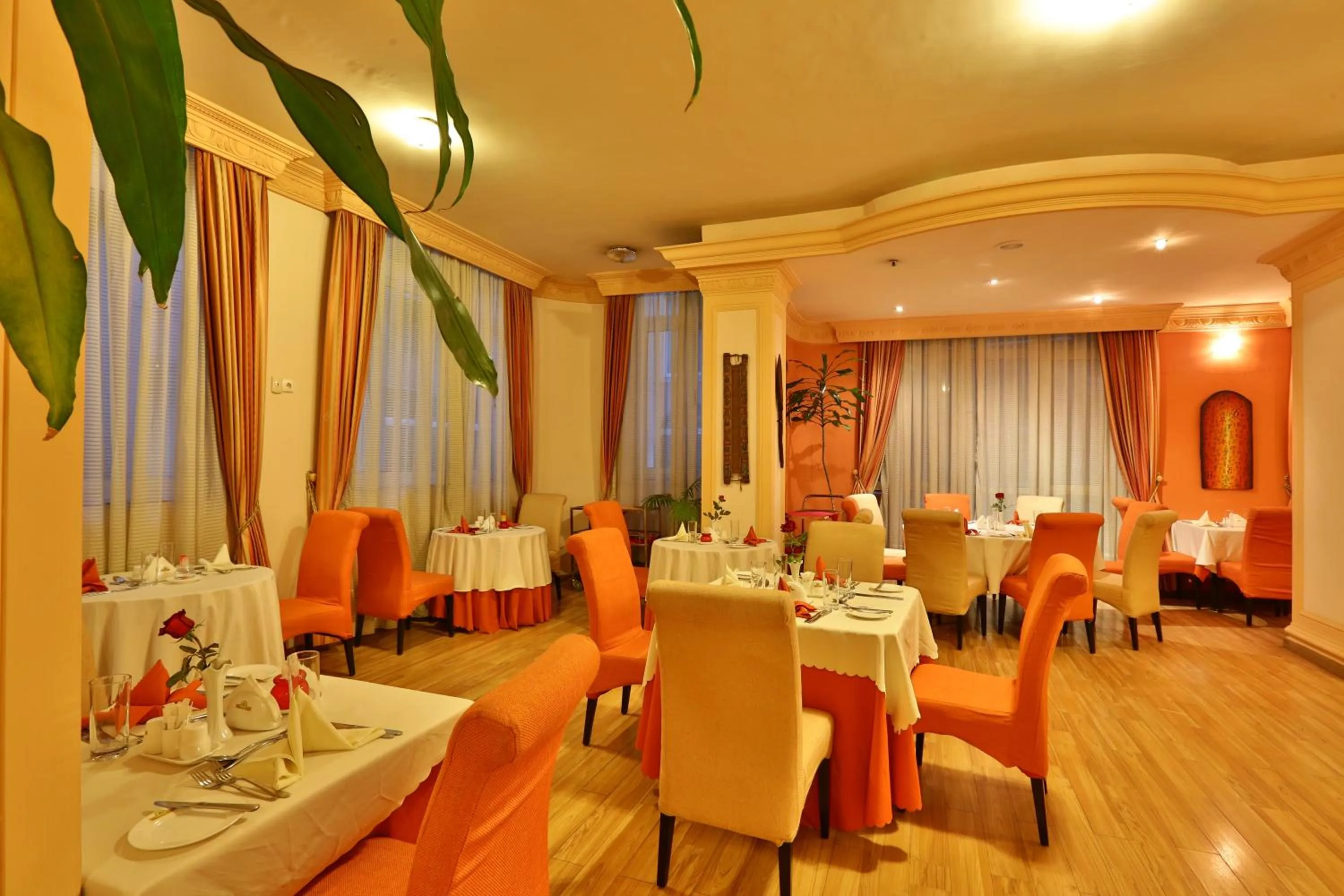 Restaurant/places to eat in Harmony Hotel