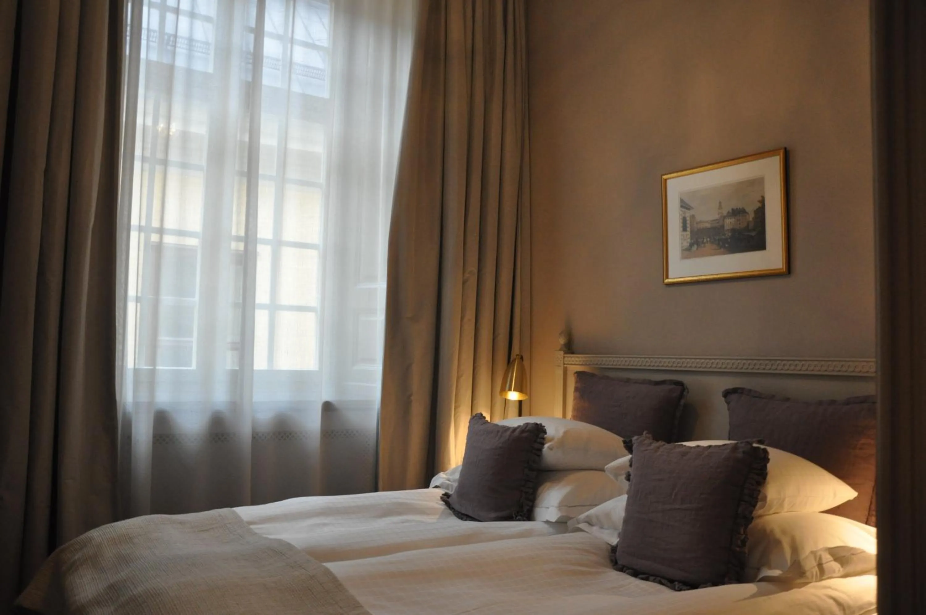 Bed in Hotel Kungsträdgården