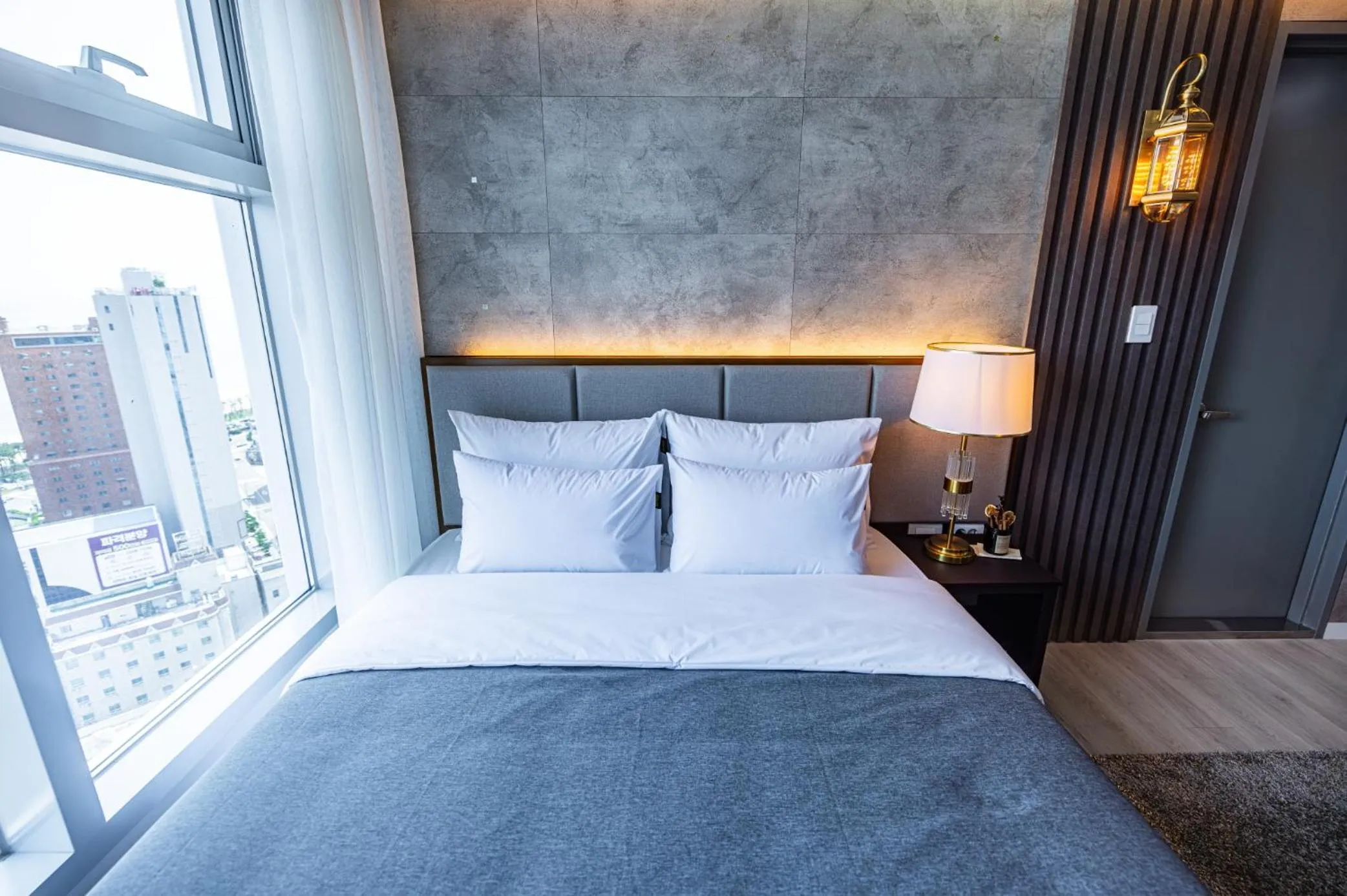 Bed in Raviens Haeundae Avenue