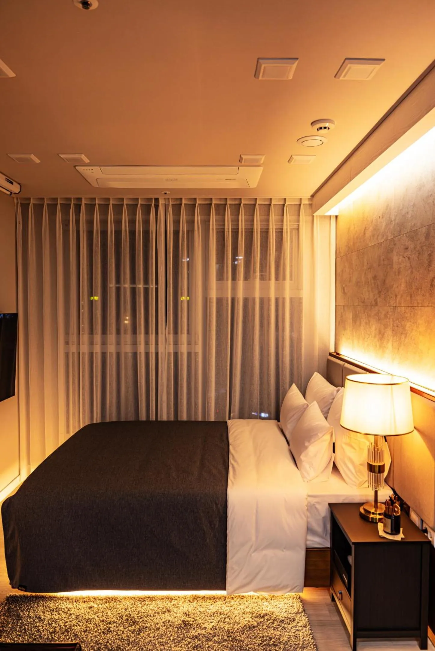 Bed in Raviens Haeundae Avenue