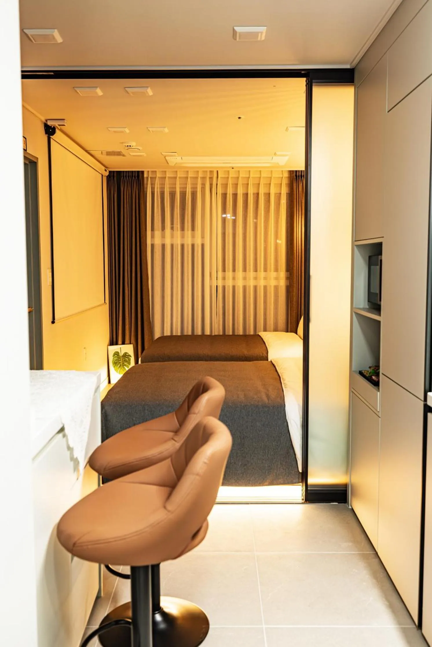 Bed in Raviens Haeundae Avenue