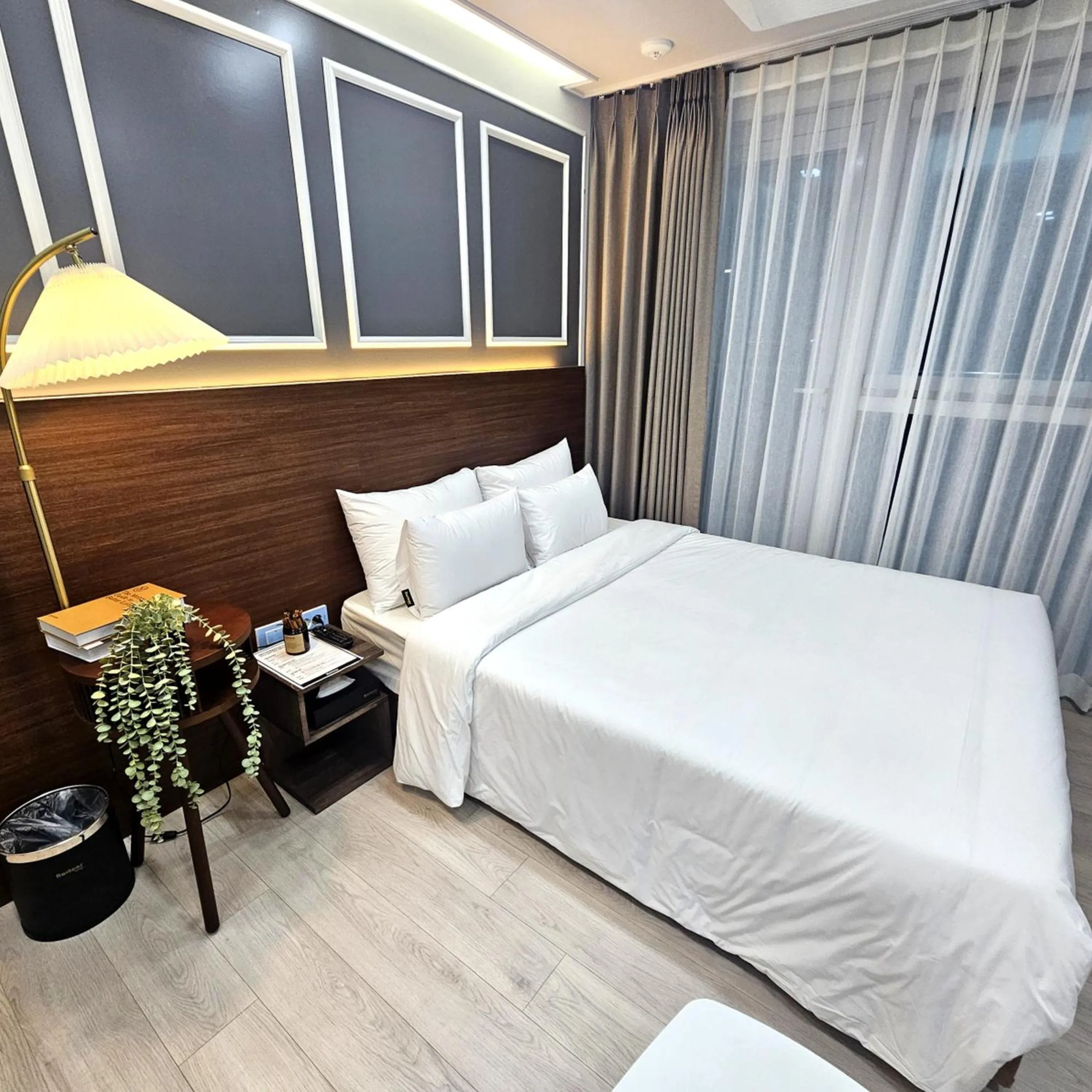 Decorative detail, Bed in Raviens Haeundae Avenue