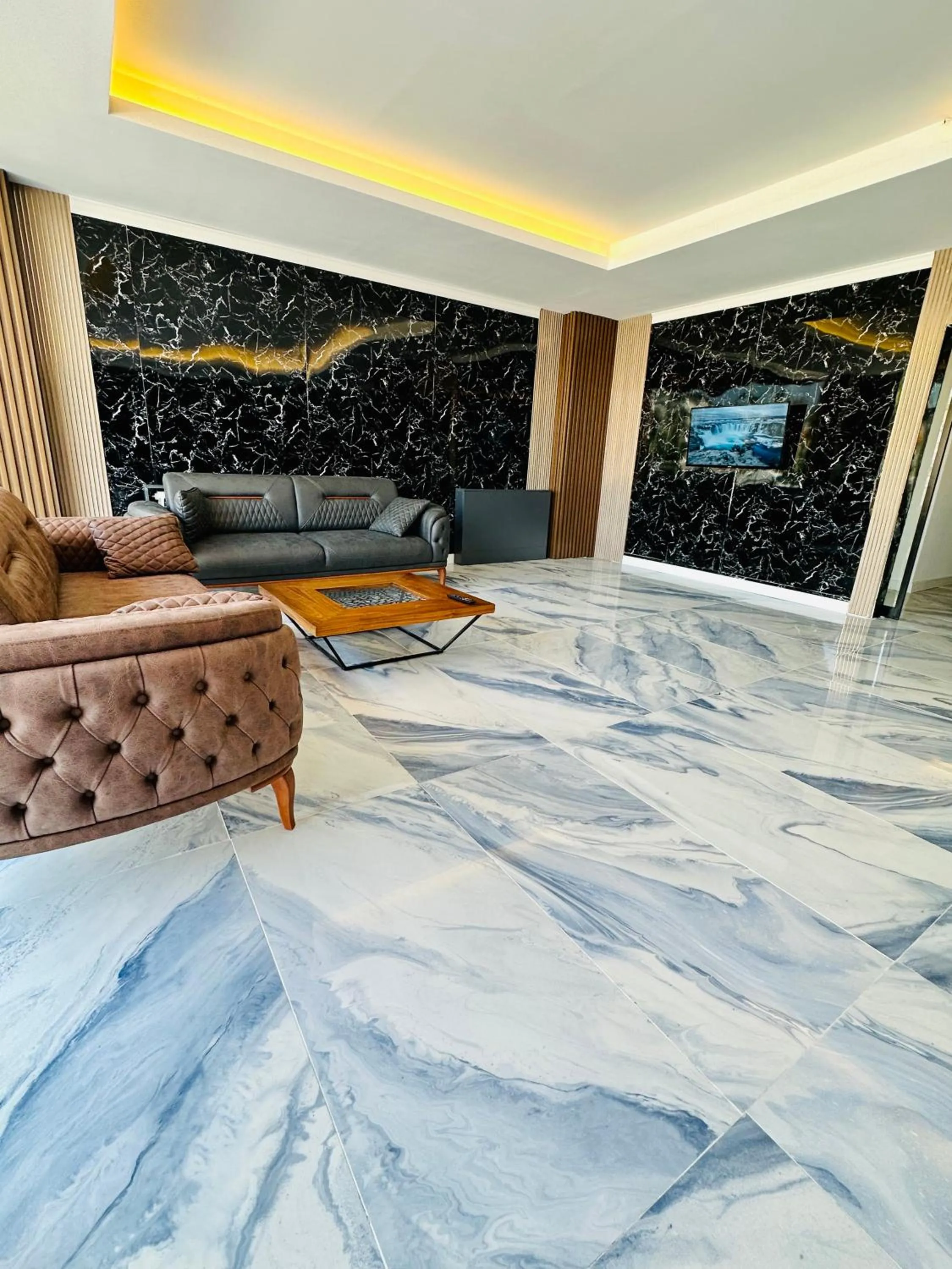 Lobby or reception in The Hera Gold Hotel