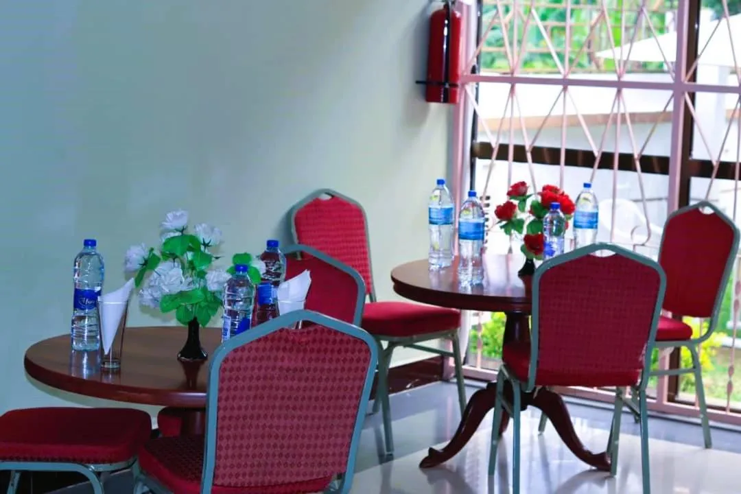 Seating area in Bamboo Savannah