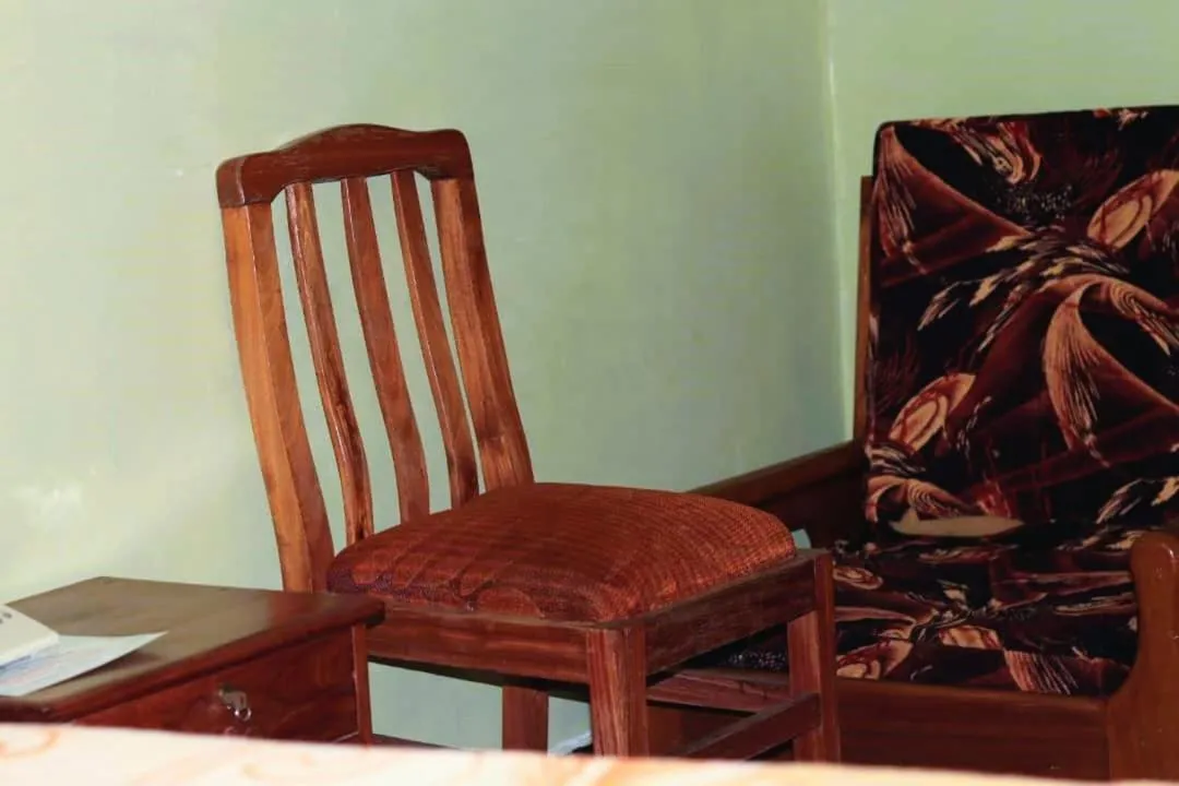 Seating area in Bamboo Savannah