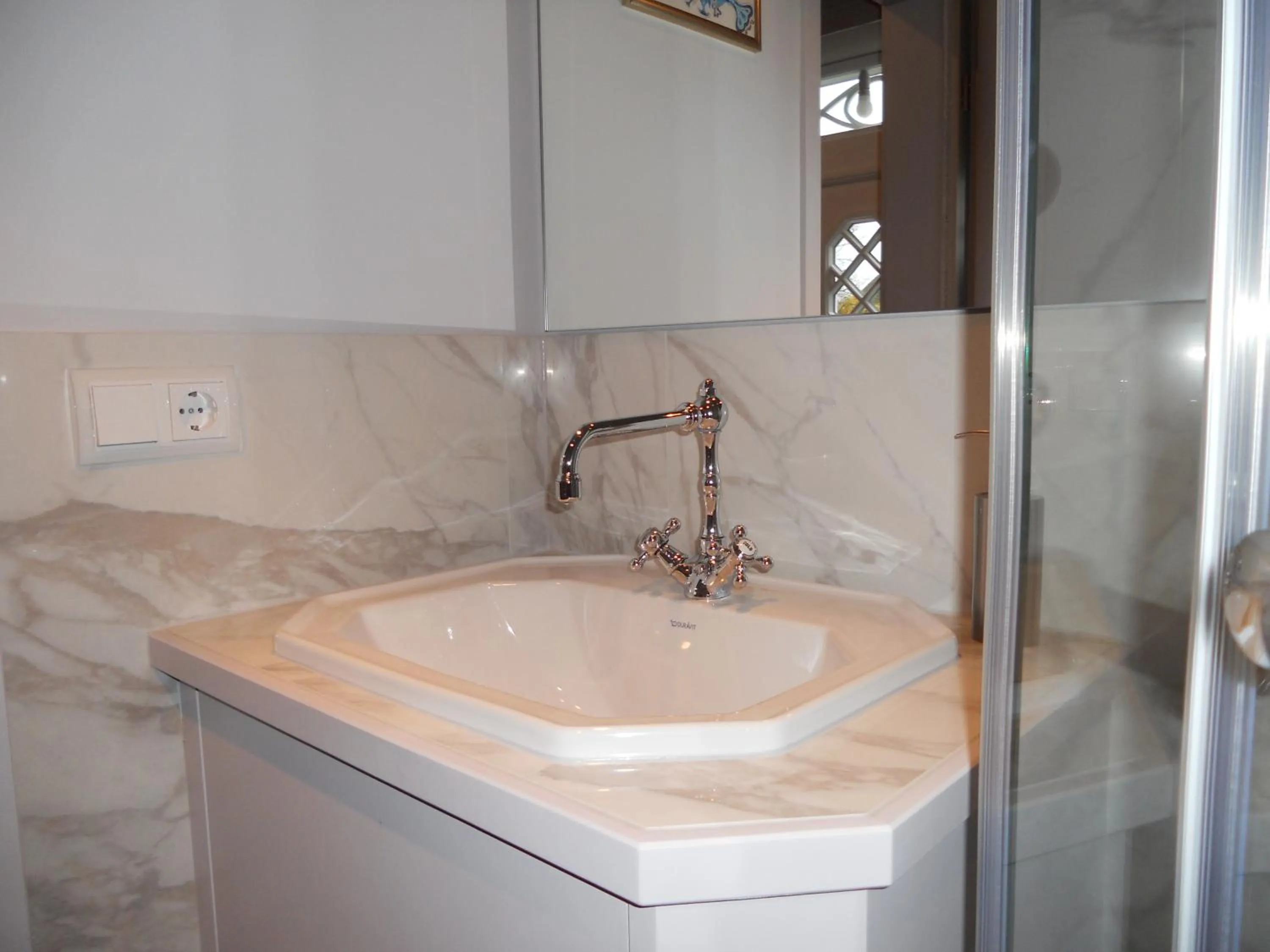 Bathroom in Ferienhaus Weetstich