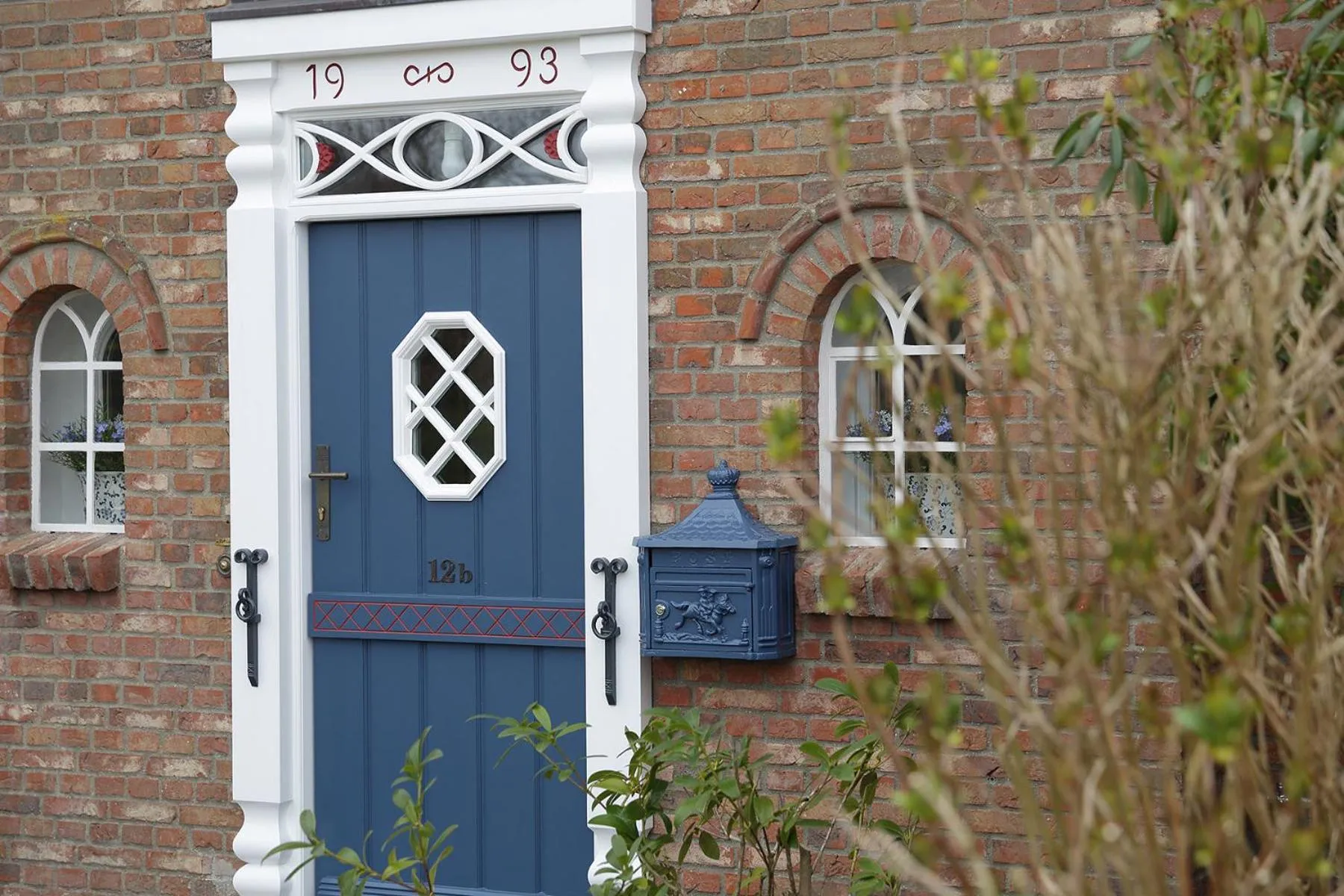 Facade/entrance in Ferienhaus Weetstich
