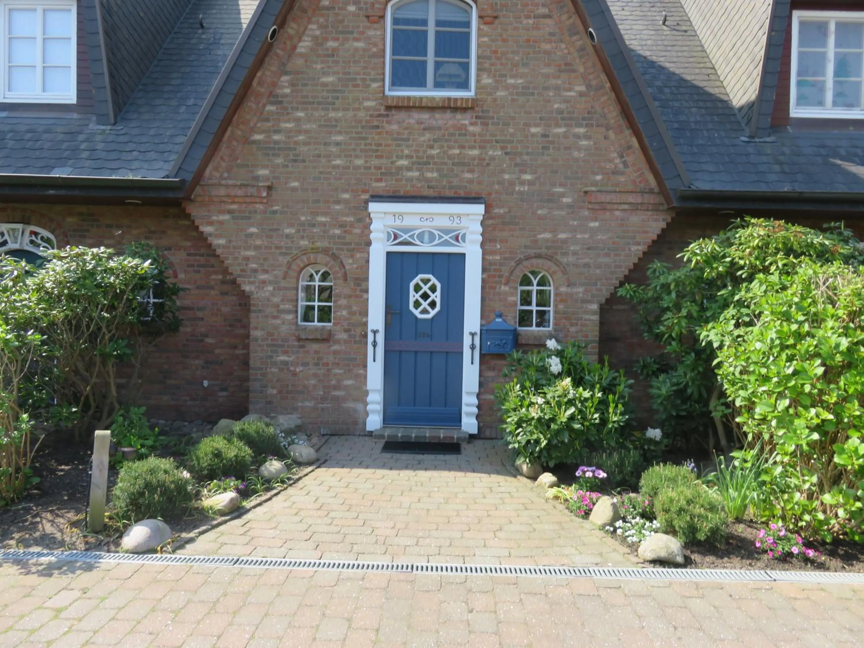Facade/entrance in Ferienhaus Weetstich