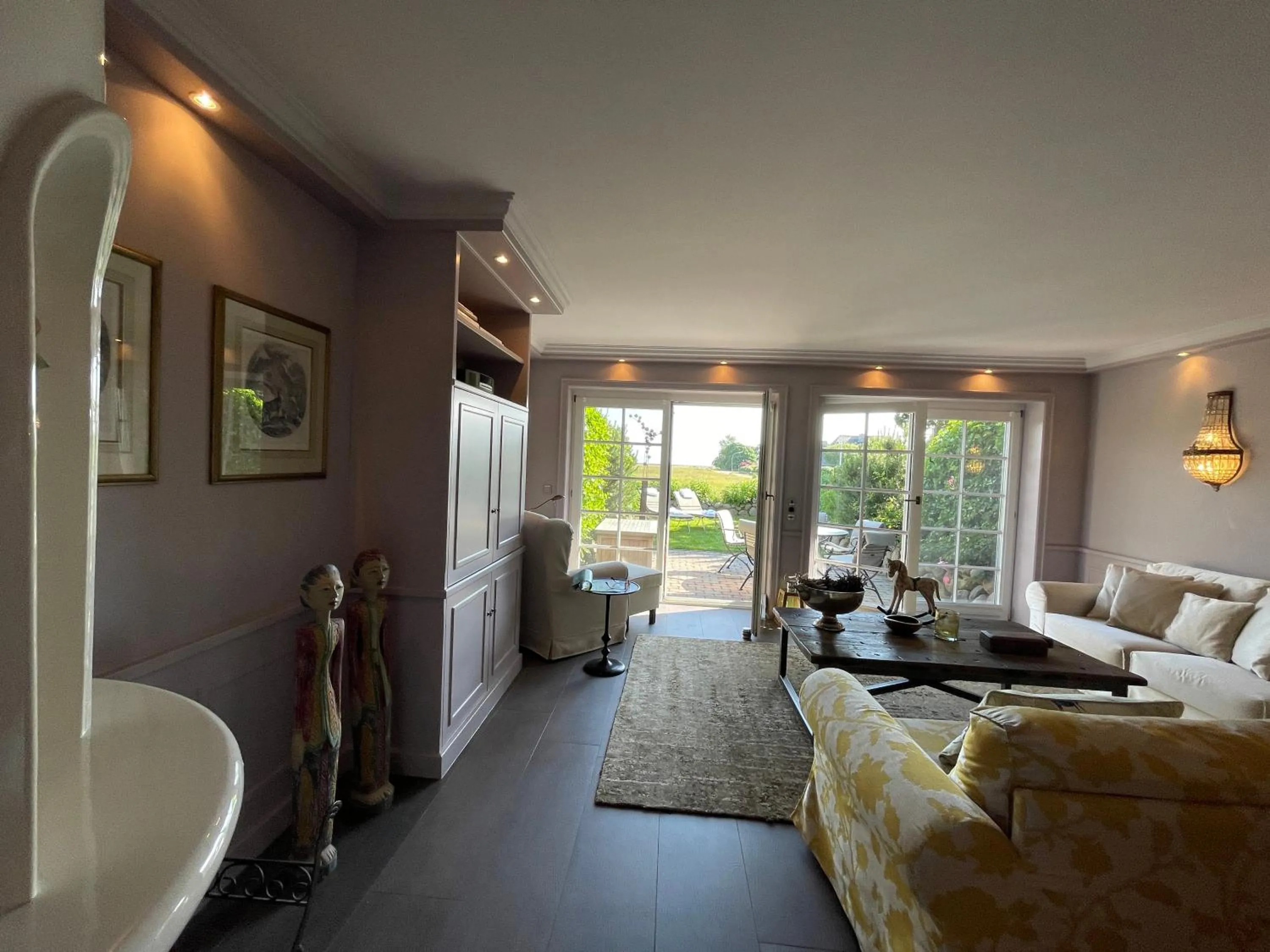 Living room in Ferienhaus Weetstich