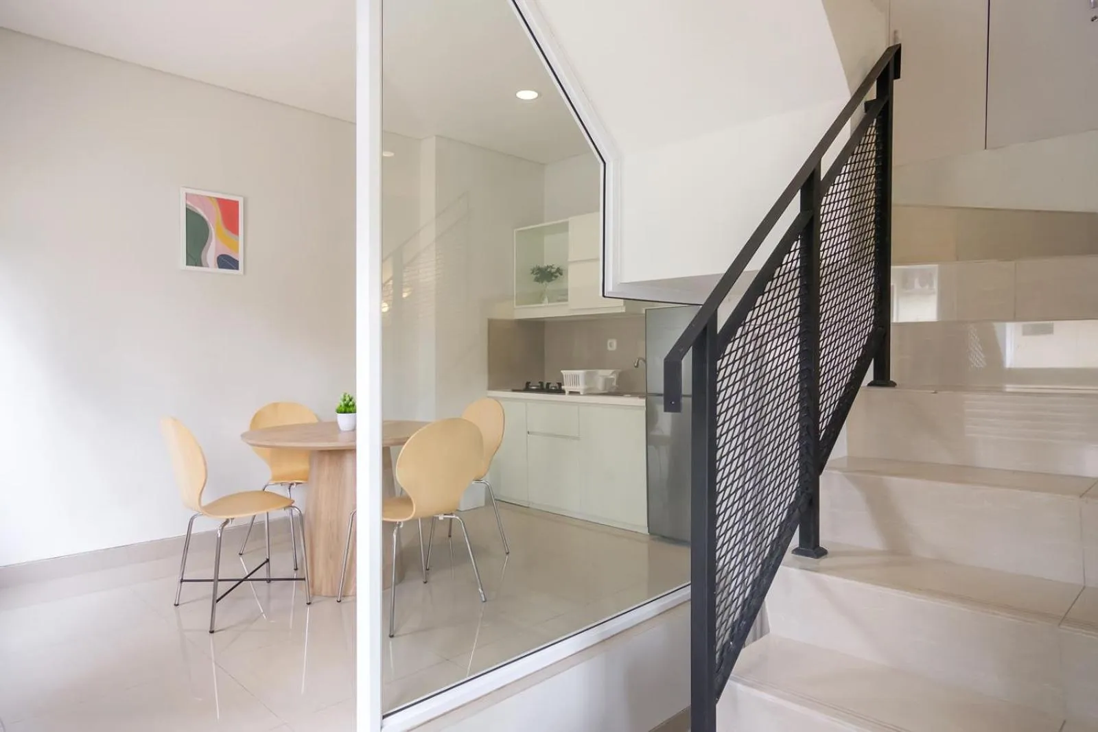 Kitchen or kitchenette in Mono Coliving at BSD City