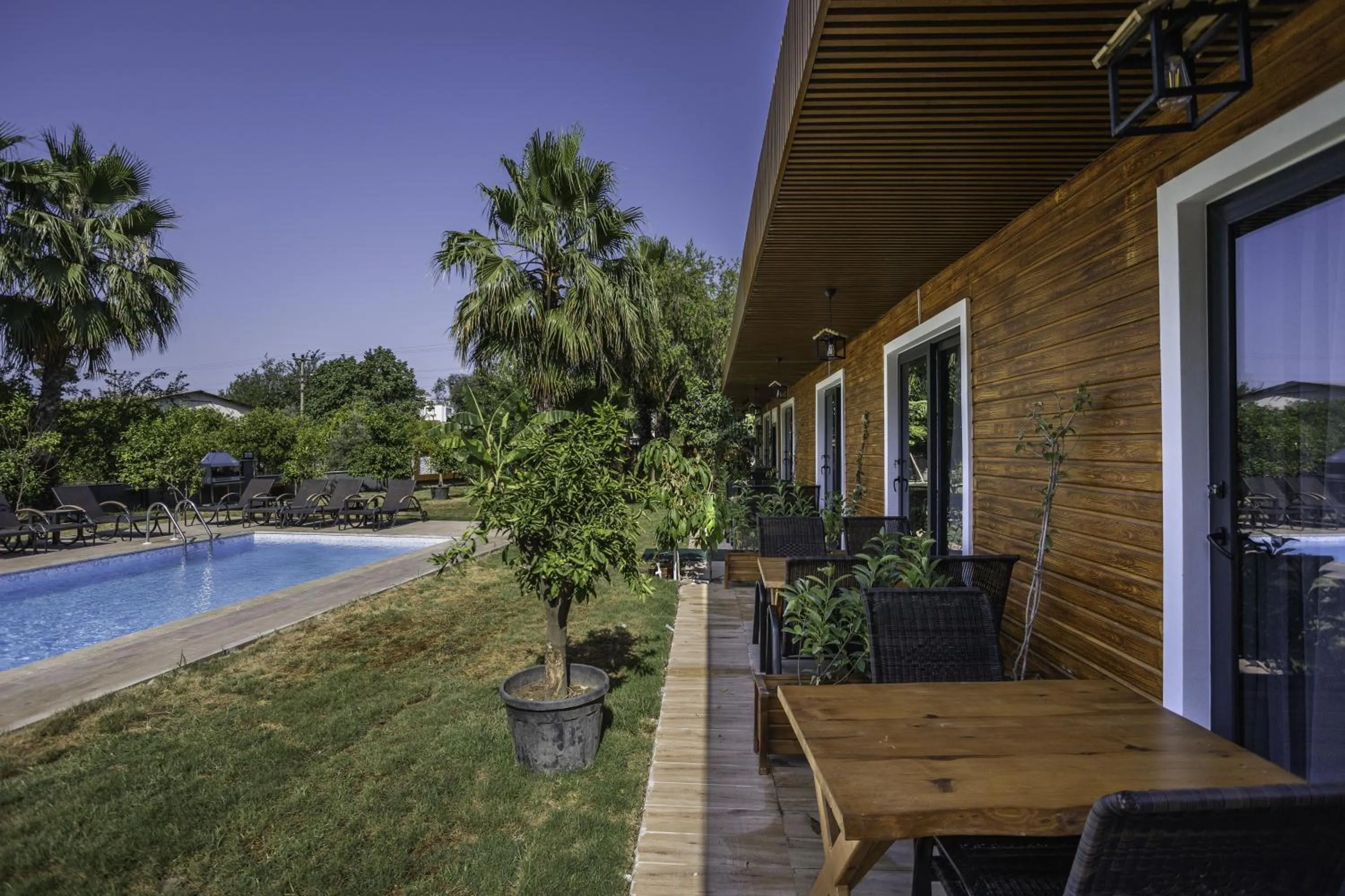 Garden in Terra Garden Hotel