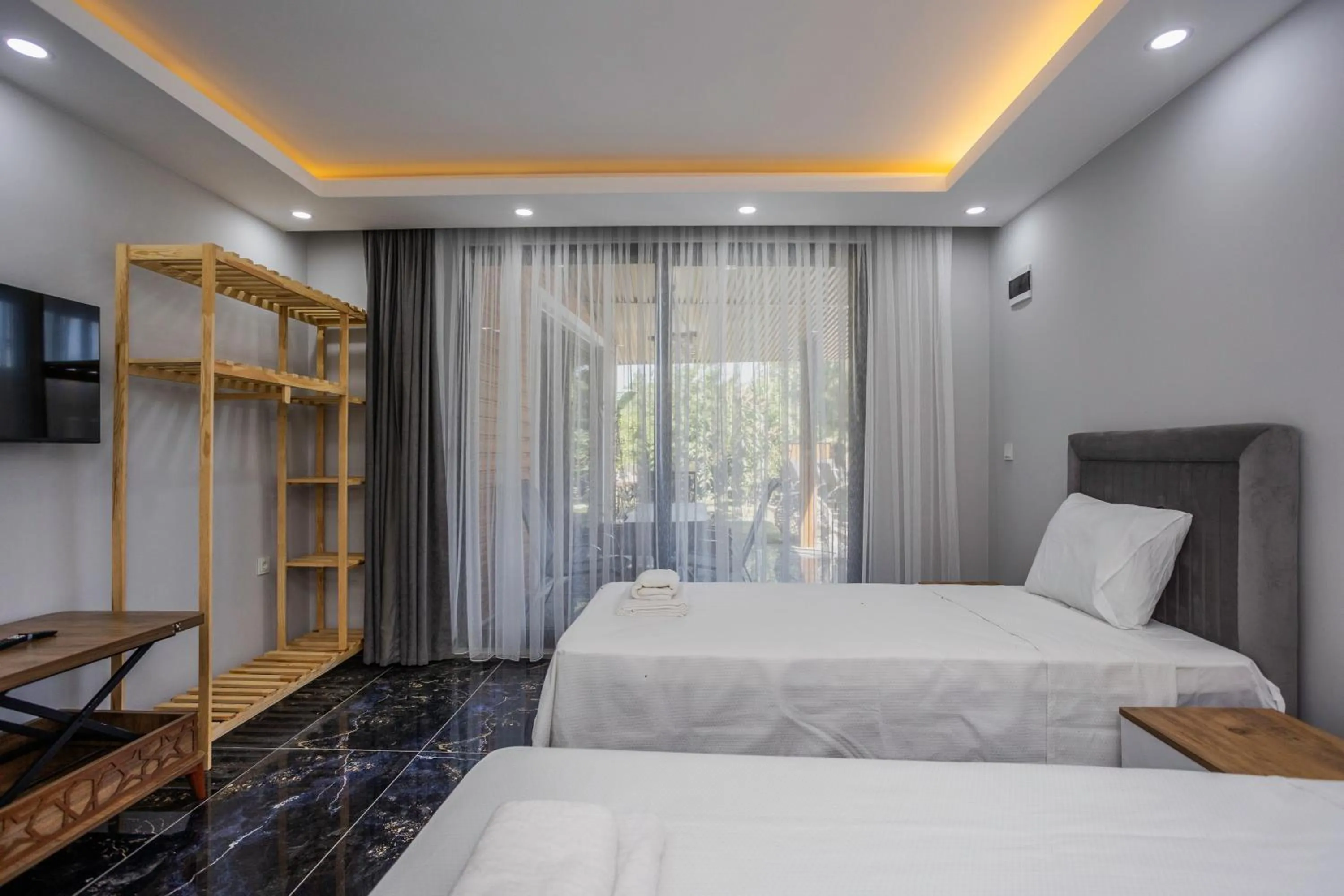 Bed in Terra Garden Hotel