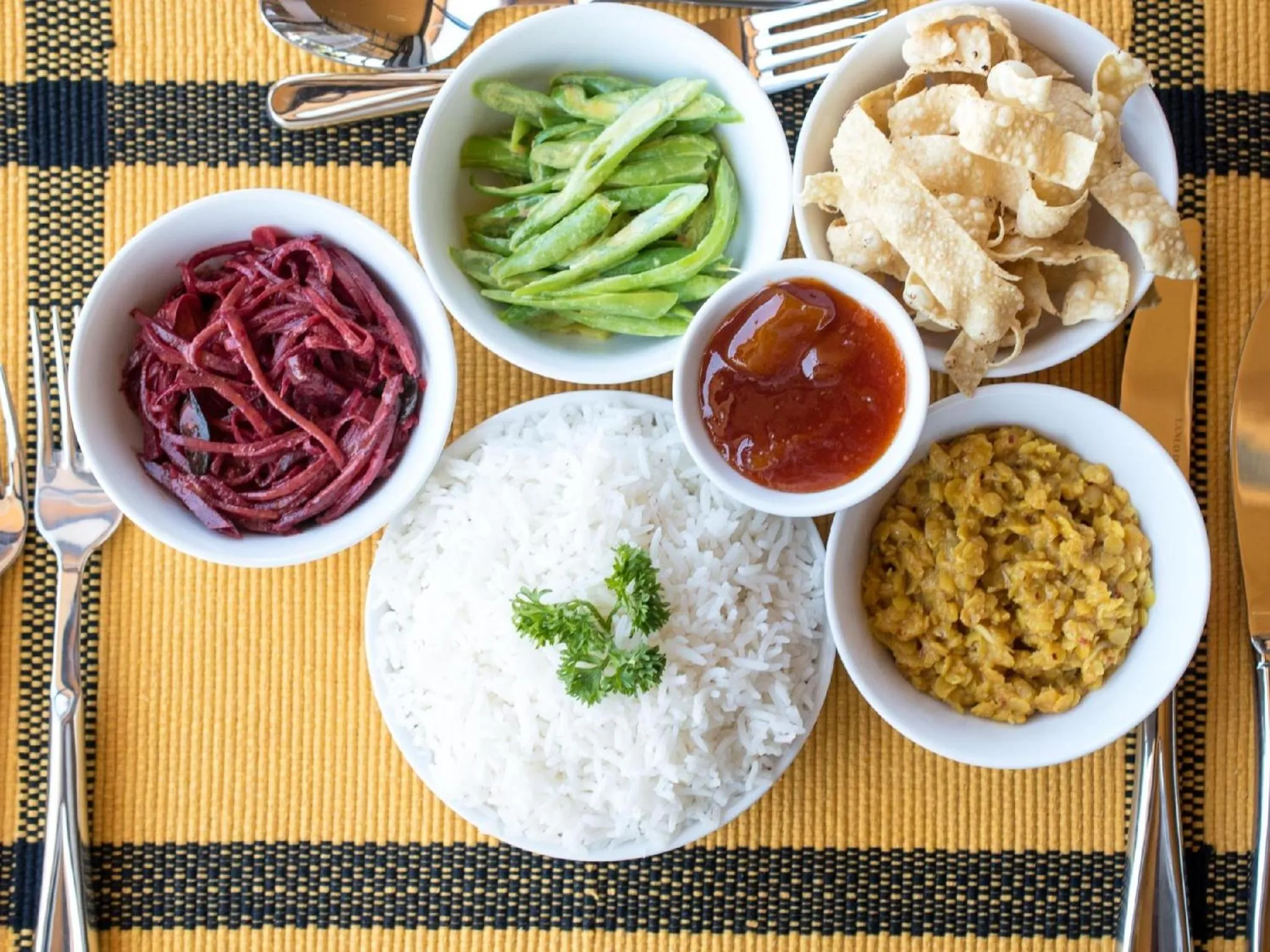 Lunch in Sunrise Pasikuda