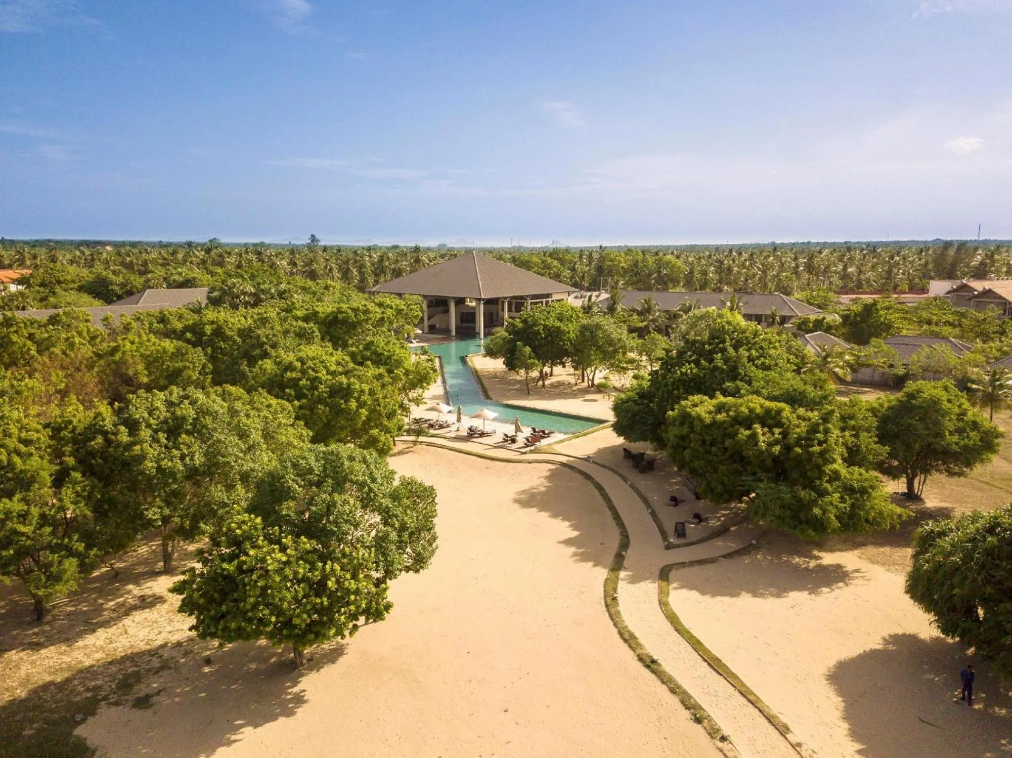 Natural landscape in Sunrise Pasikuda