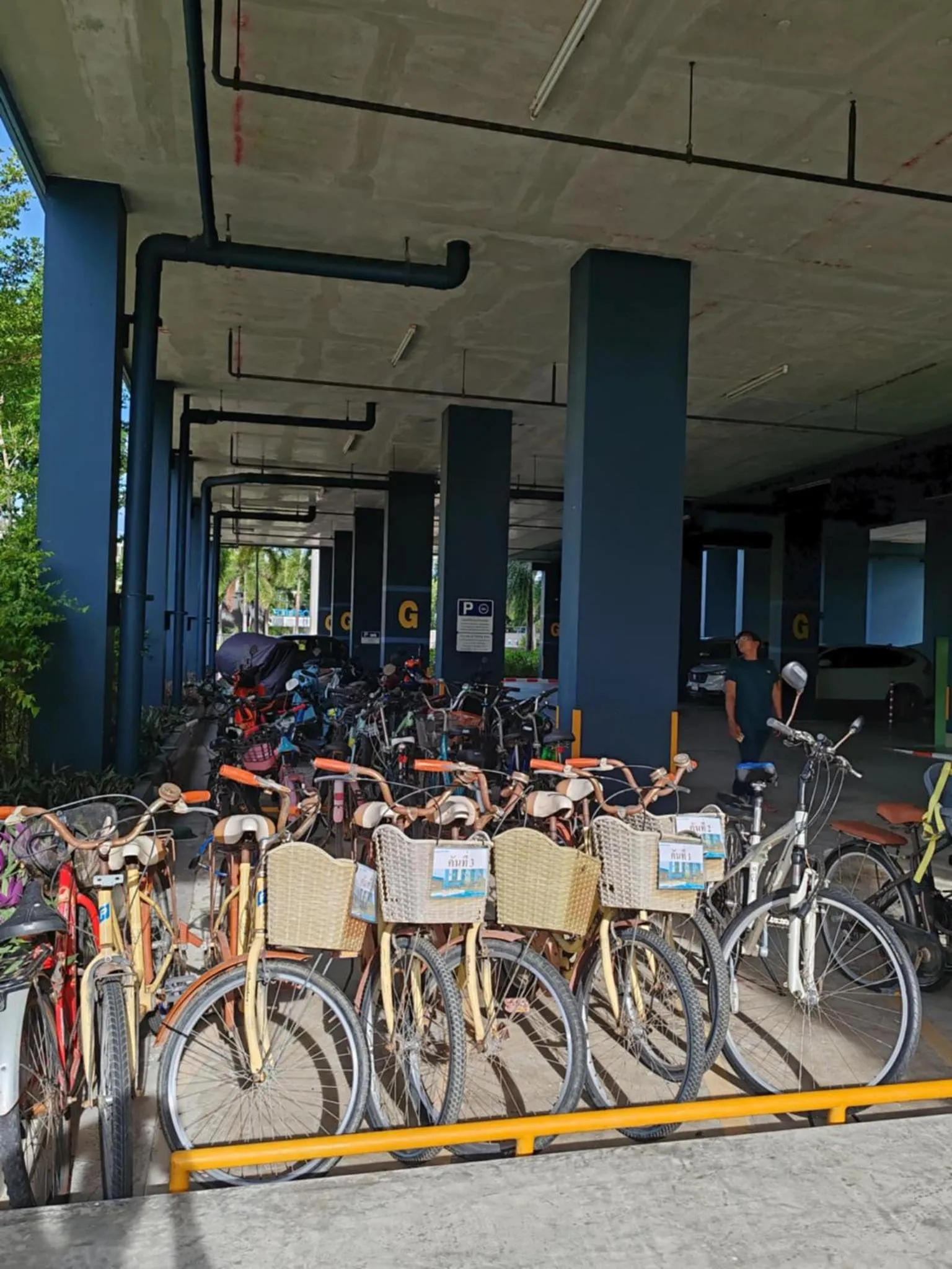 Cycling in Lumpini Seaview Cha-am Sabai Sabai