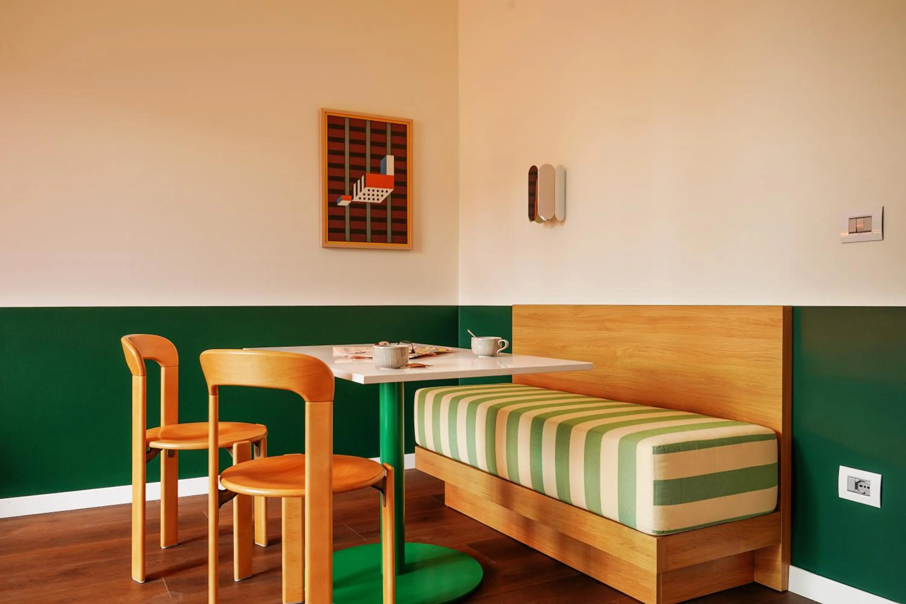 Seating area, Bed in Numa Milan Sempione