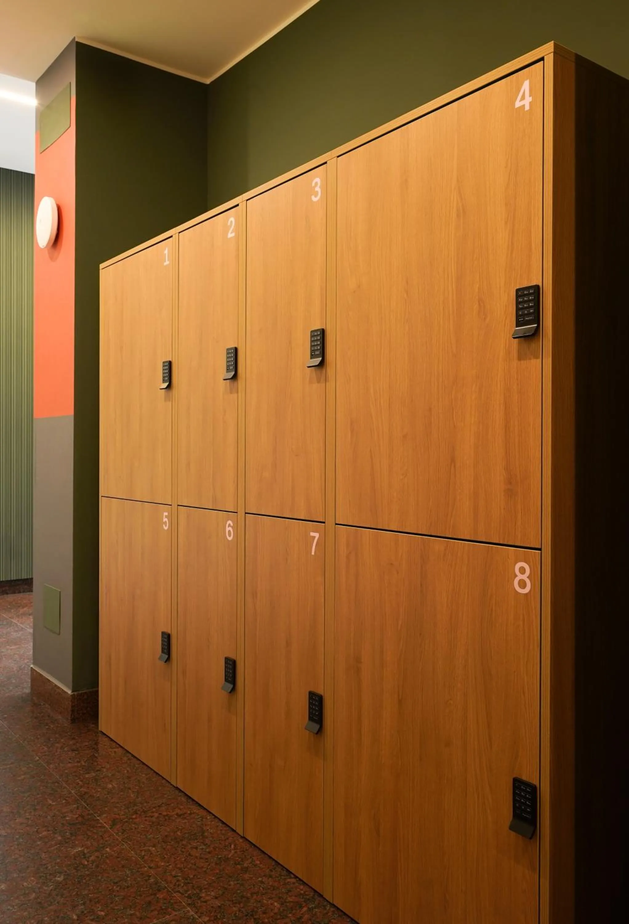 locker in Numa Milan Sempione