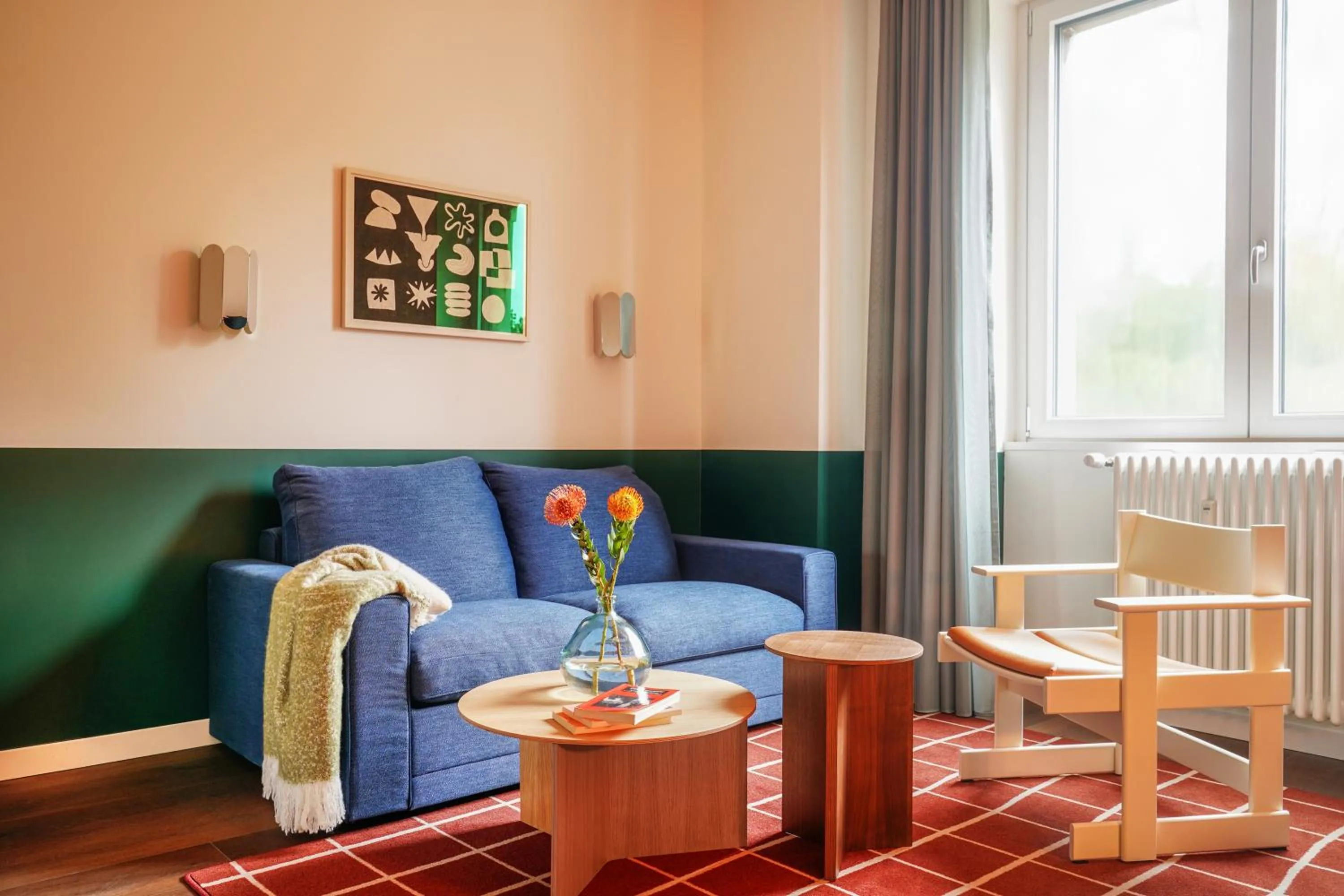 Living room in Numa Milan Sempione