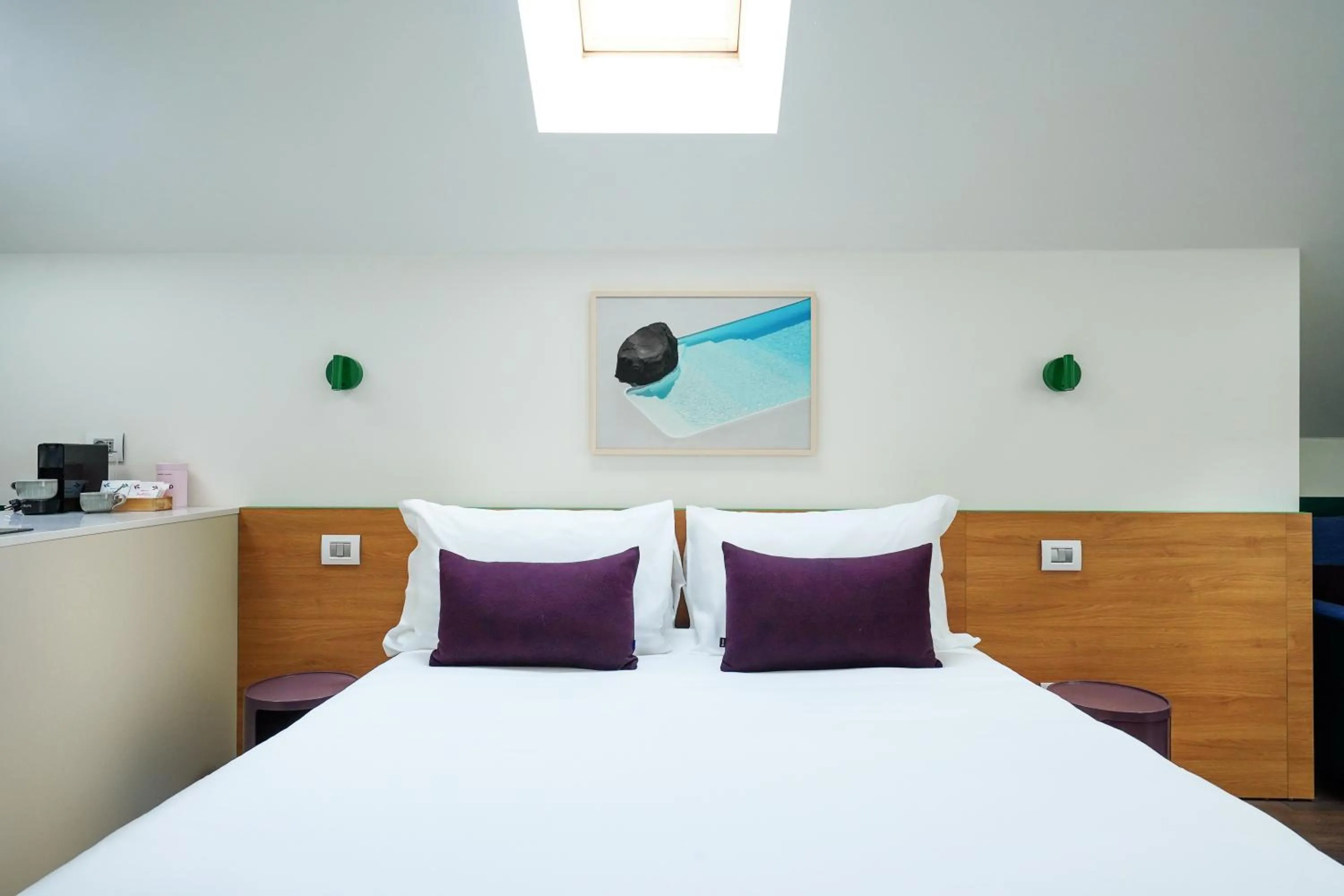 Bed in Numa Milan Sempione