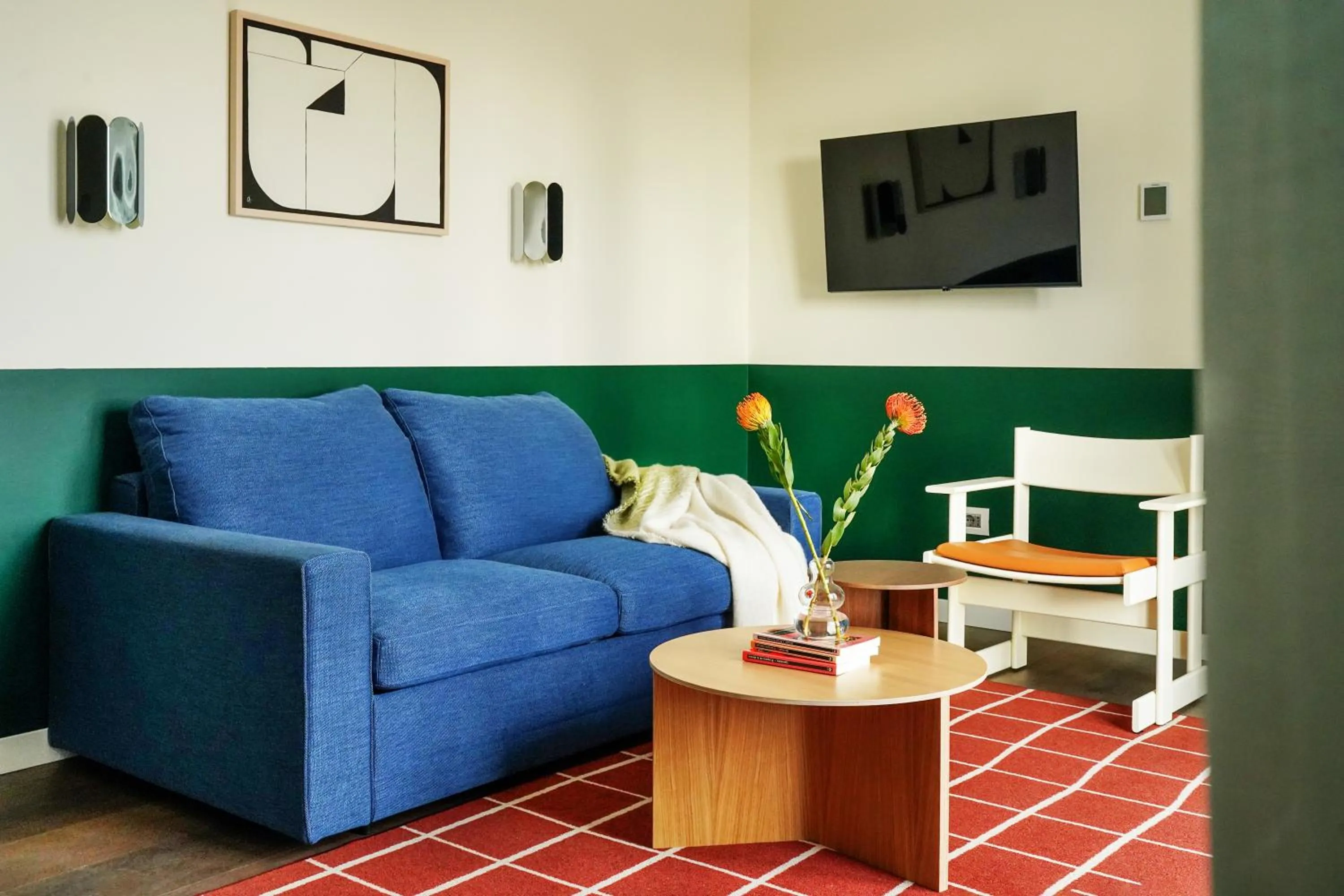 Seating area in Numa Milan Sempione