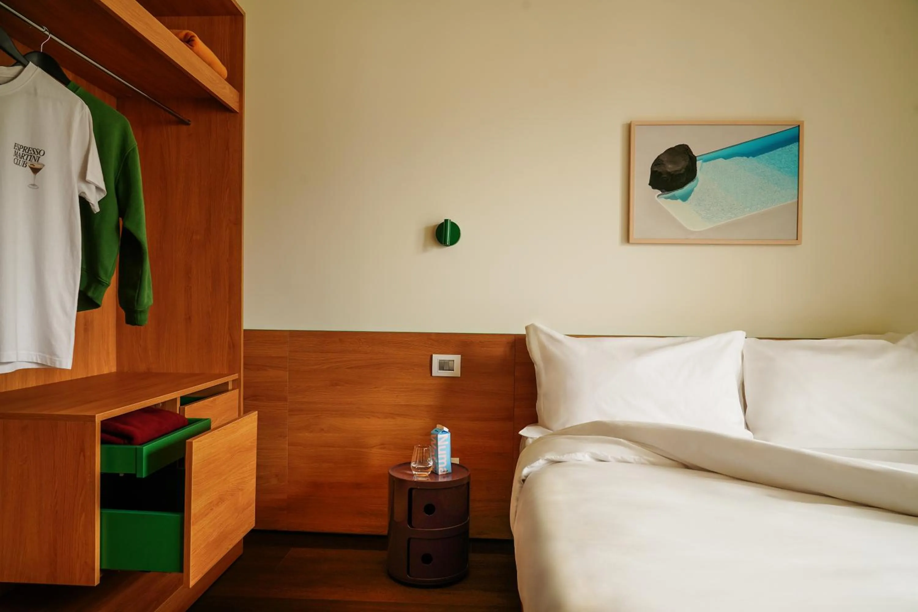 Bed in Numa Milan Sempione