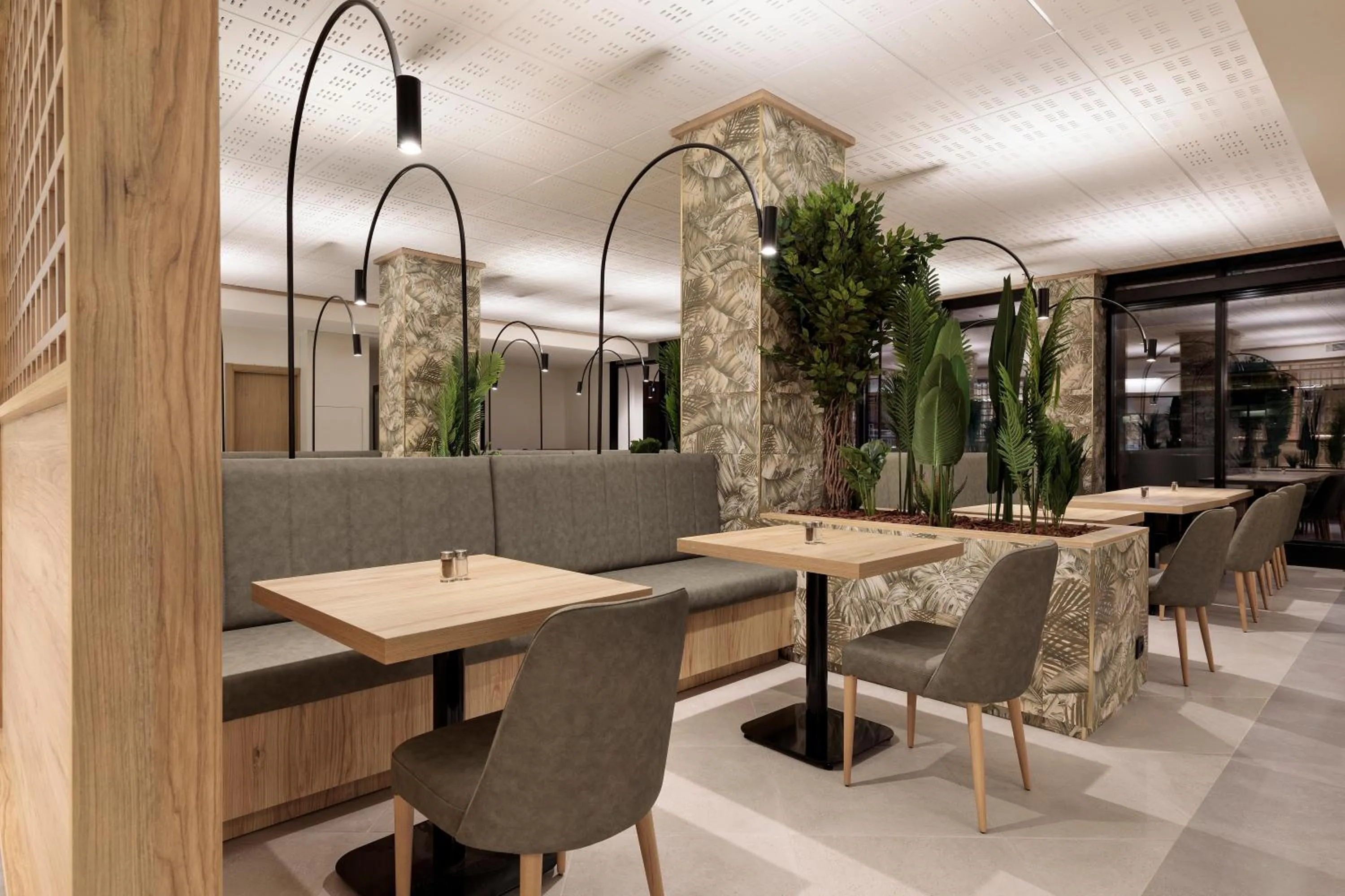 Restaurant/places to eat in Hotel Best Triton