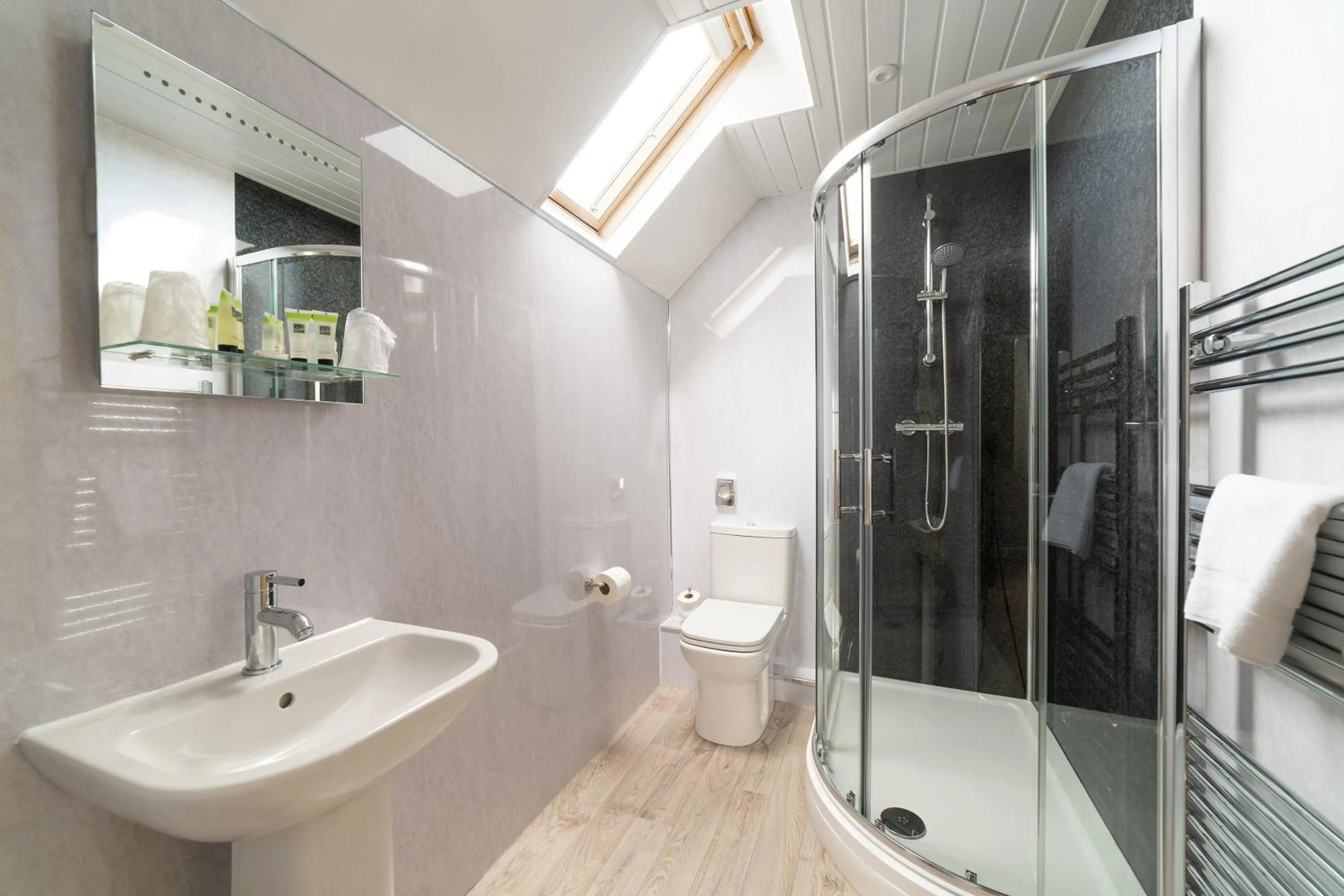 Shower in County Hotel