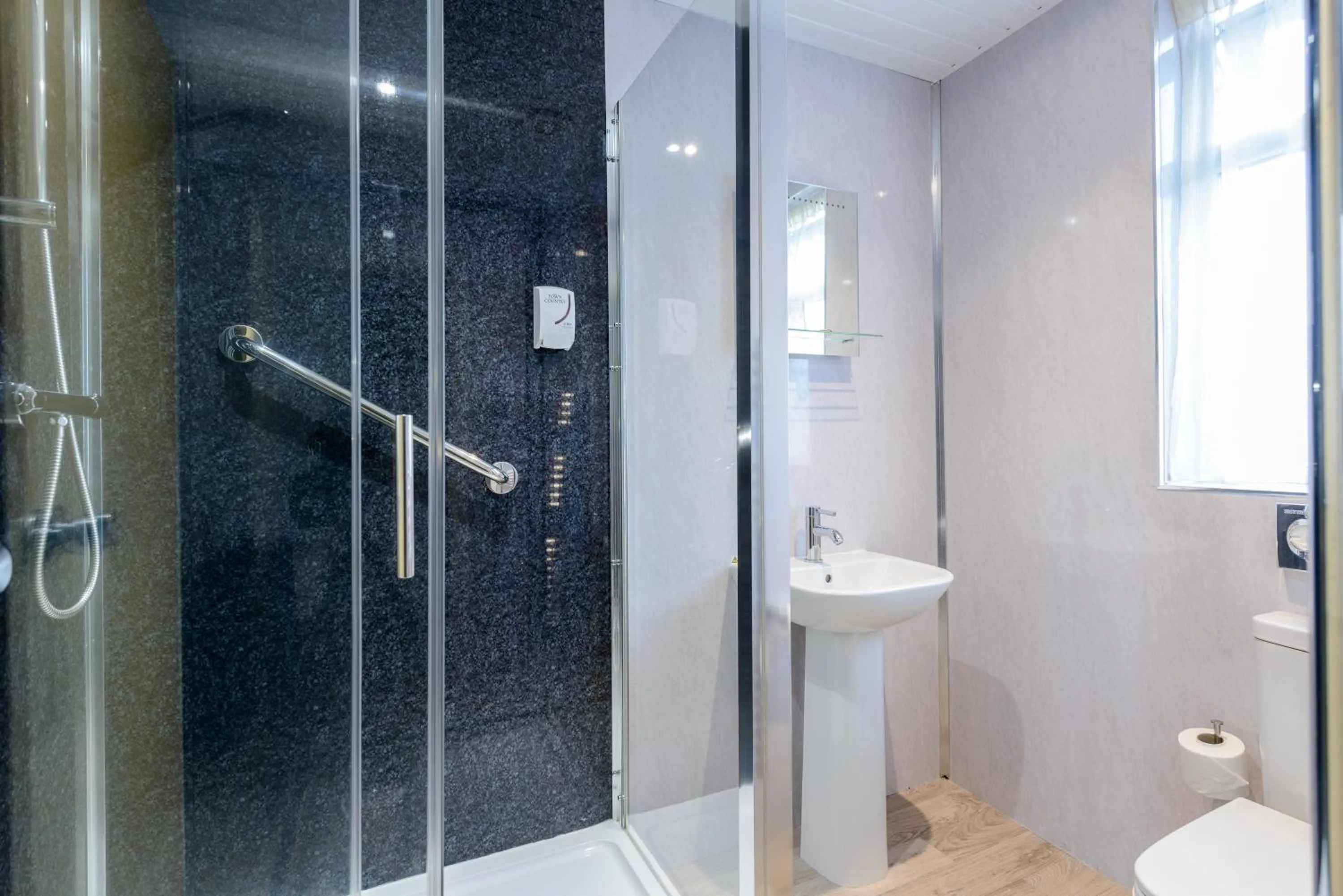 Shower in County Hotel