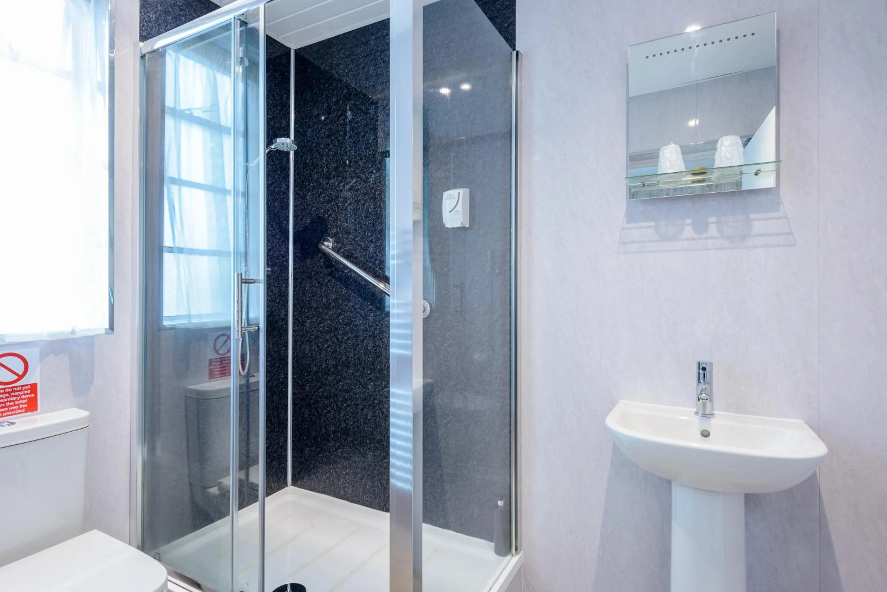 Shower in County Hotel