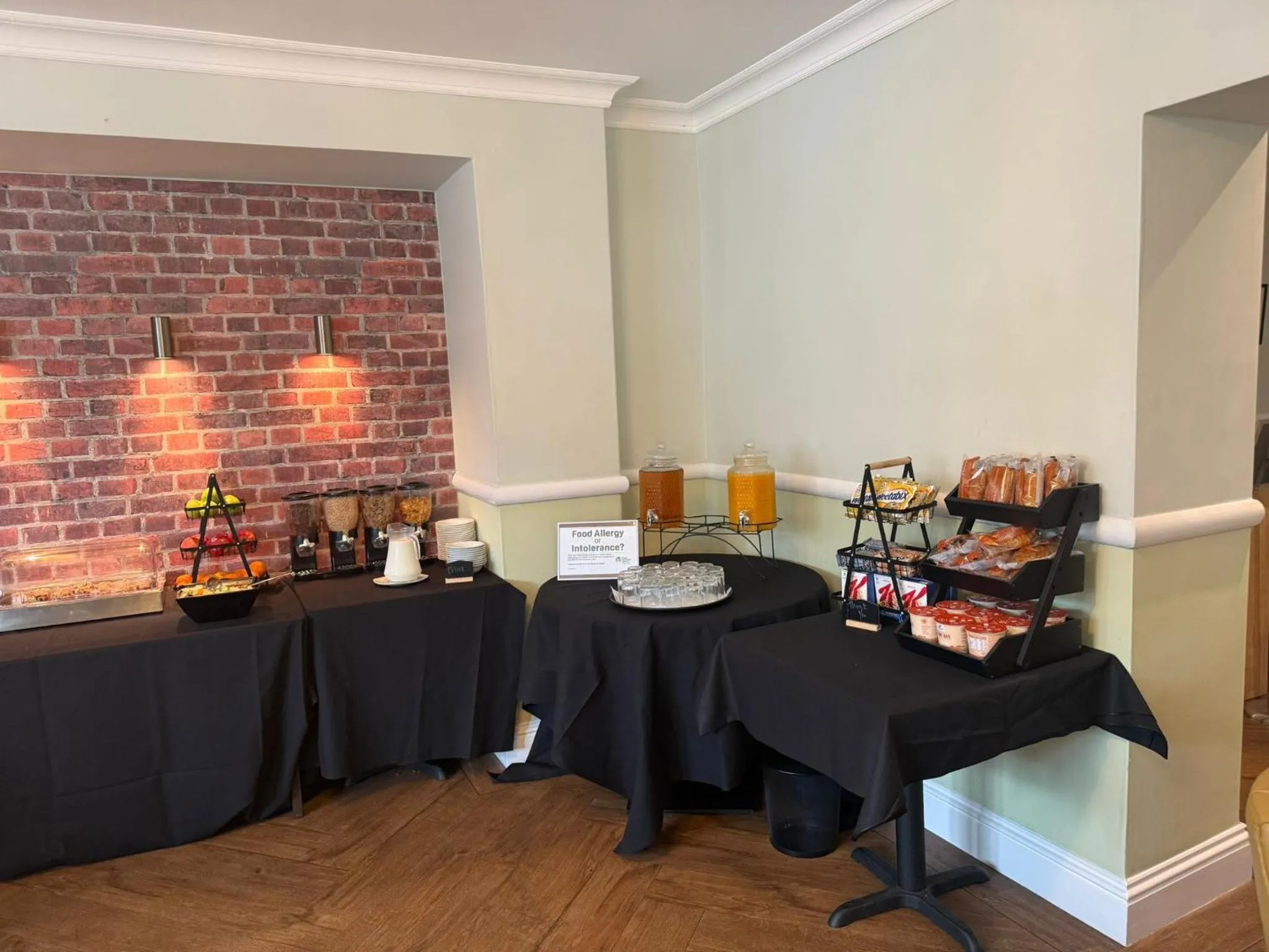 Buffet breakfast in The Lakeland Kendal Hotel, Sure Hotel Collection by Best Western