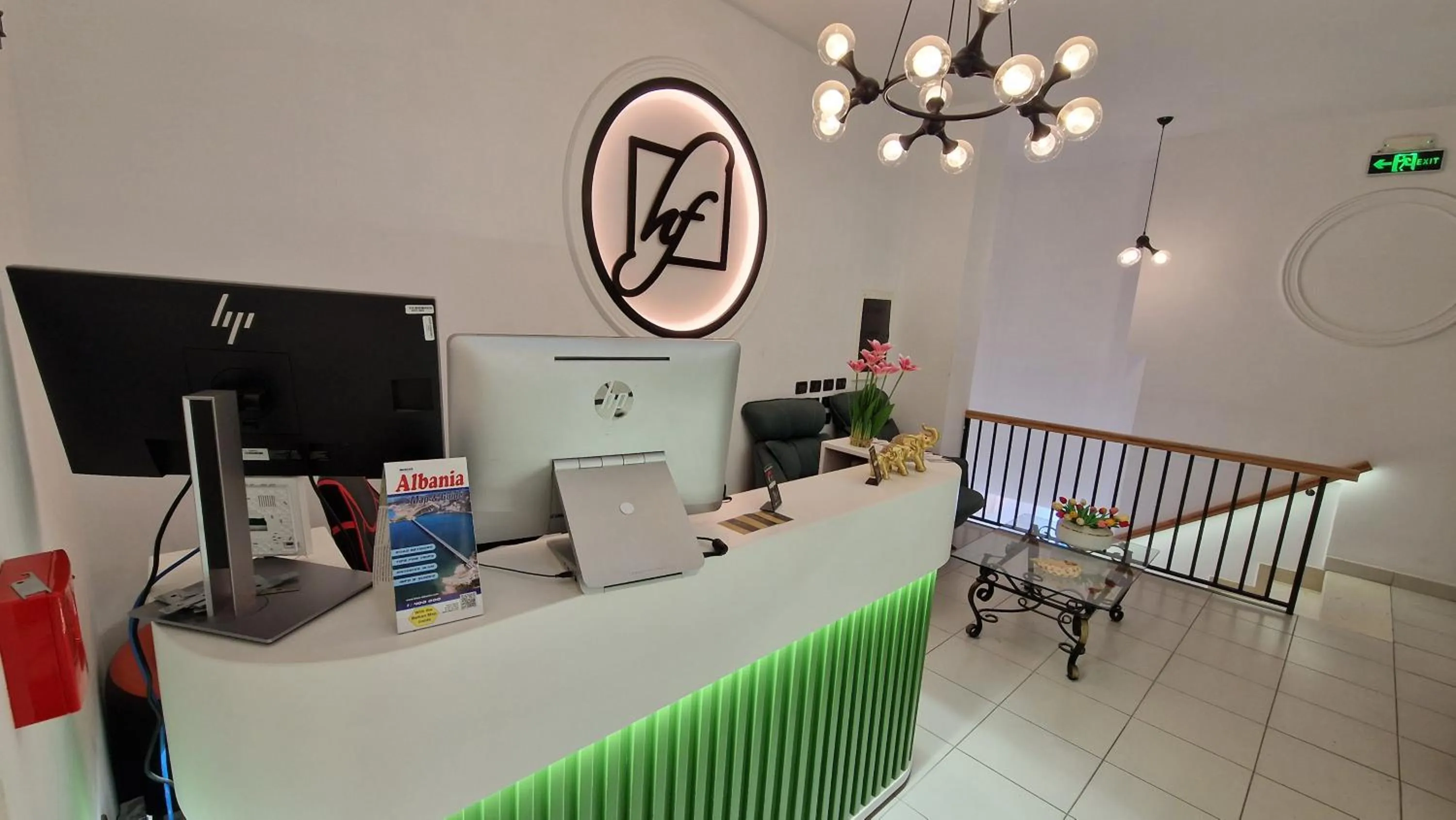 Lobby or reception in Frekel Hotel