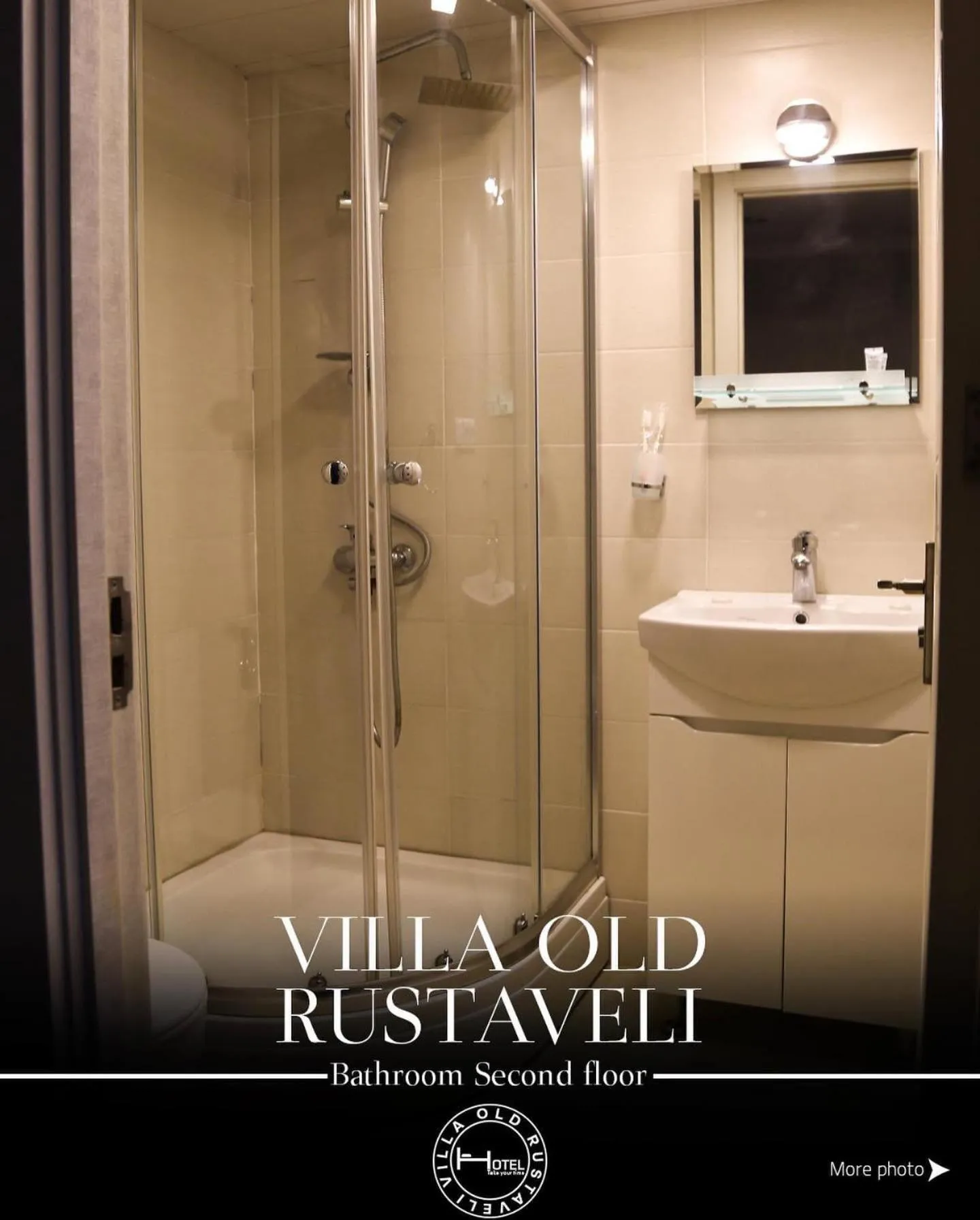 Shower in Hotel Old Rustaveli