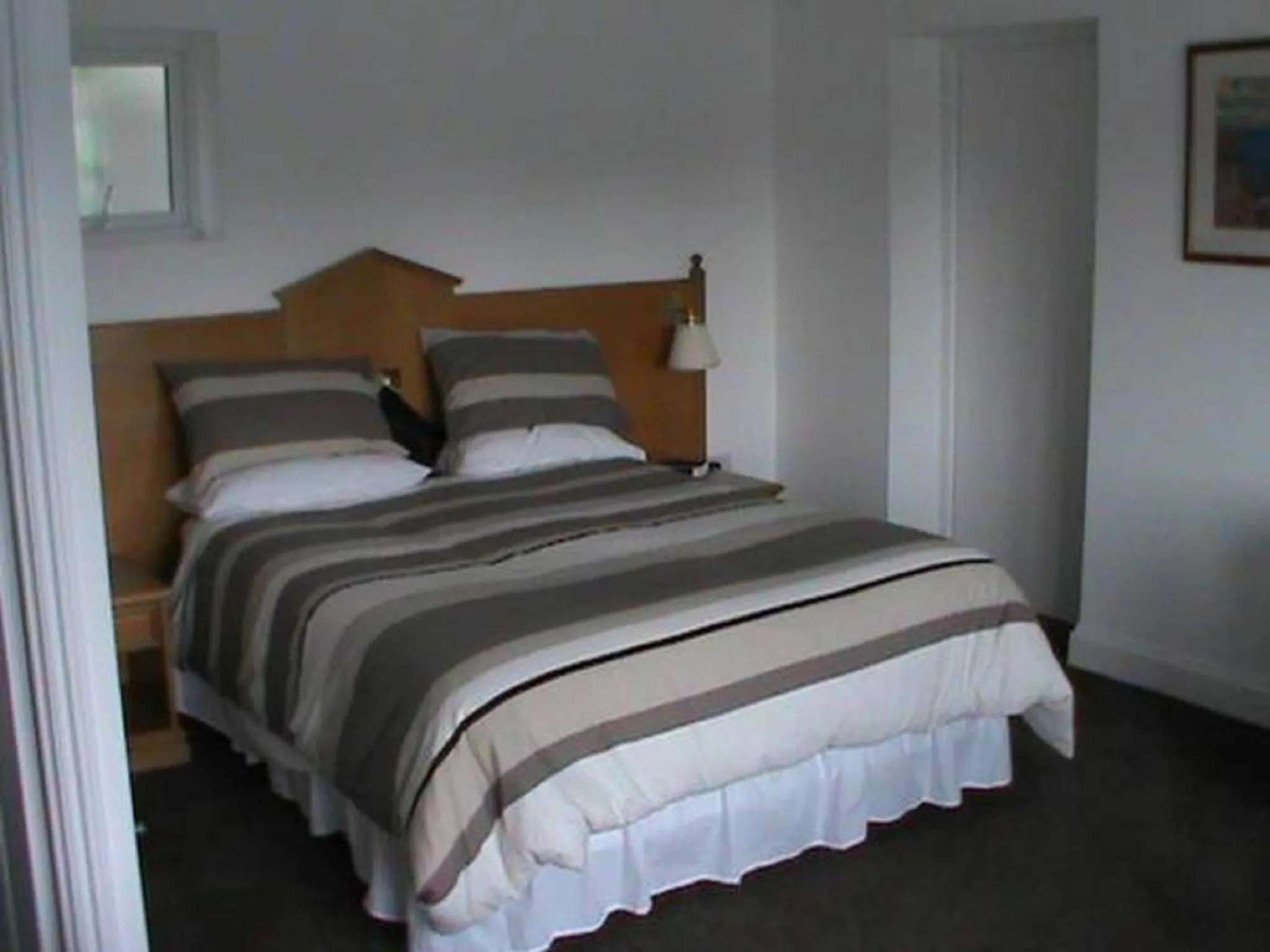 Bed in Annexe at Gosfield Lake