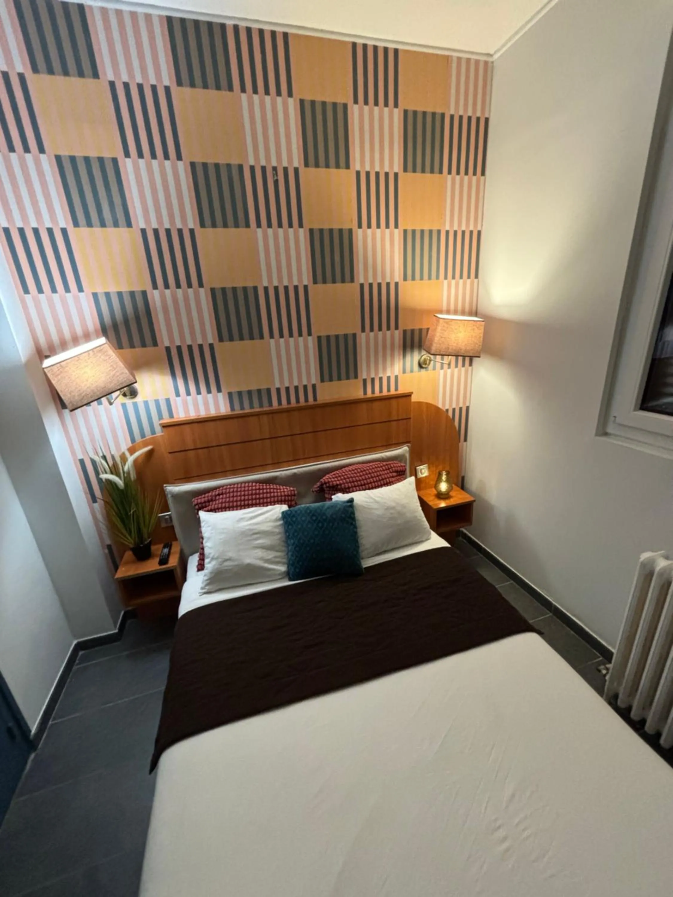 Bed in Hôtel Astrid
